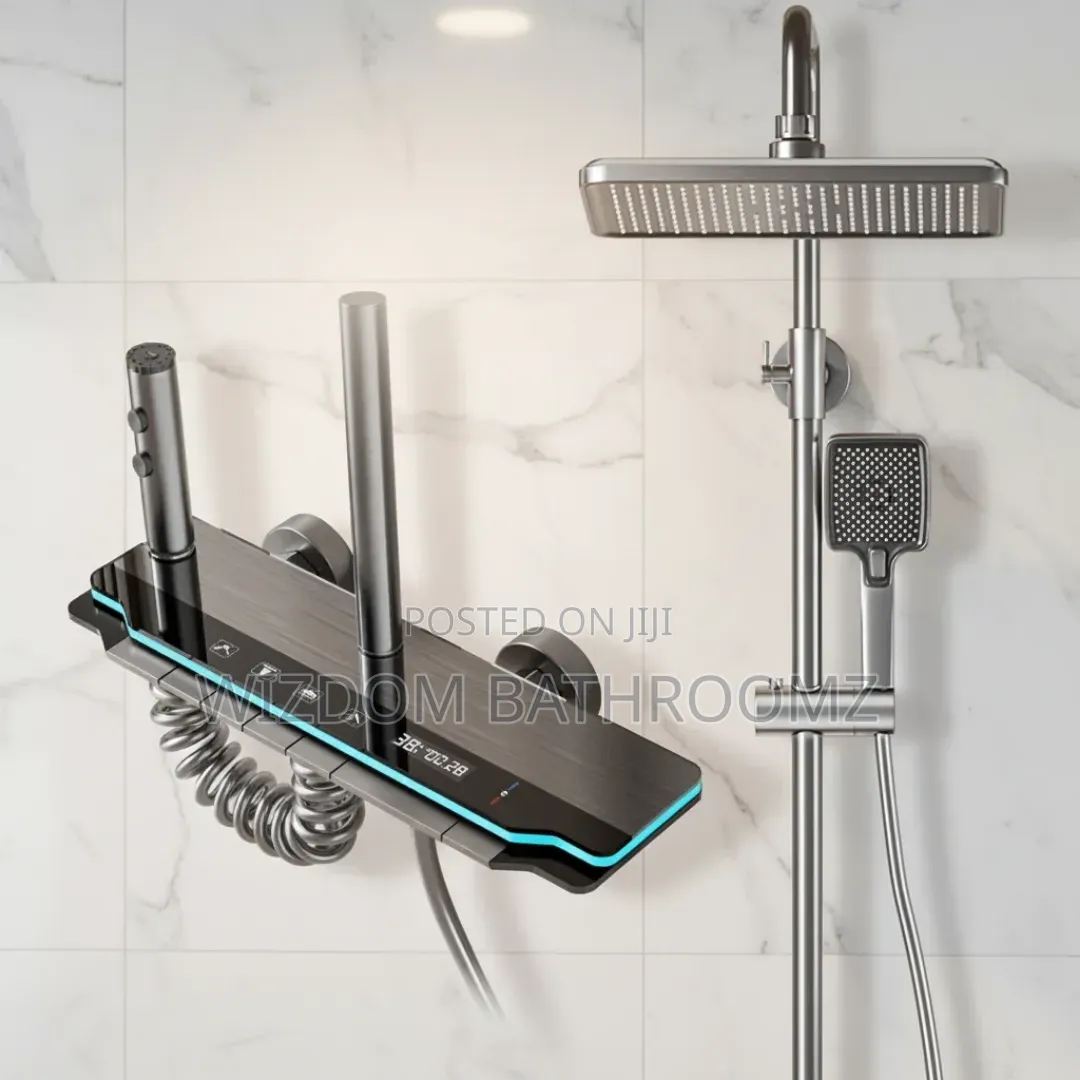Led Display Piano Shower