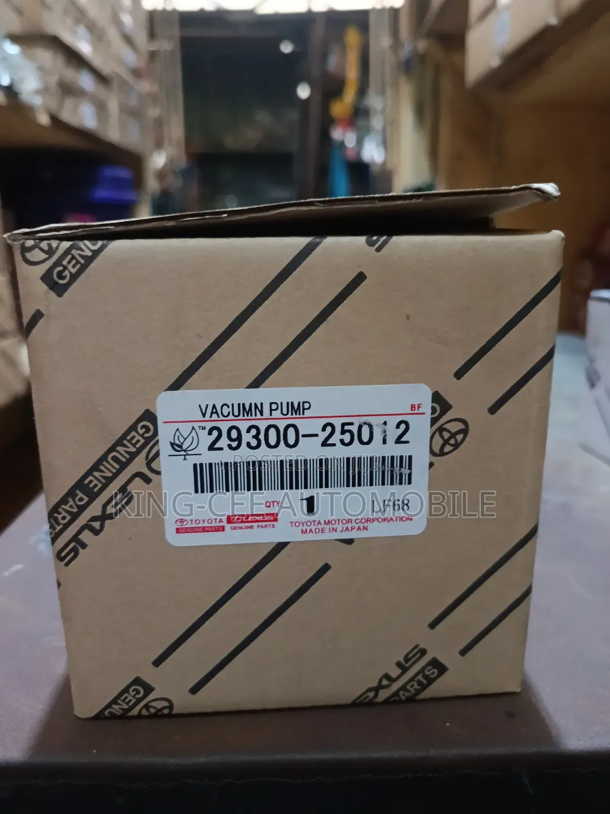 Original Vacuum Pump A25a Toyota Rav4, Camry 2018-2025