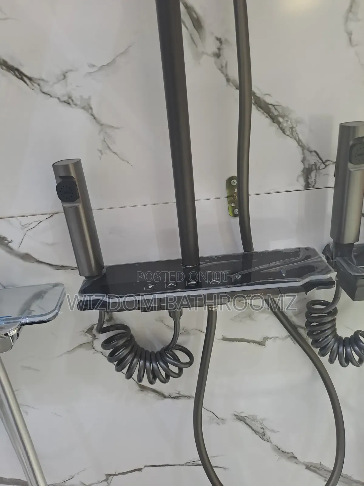 Led Display Piano Shower