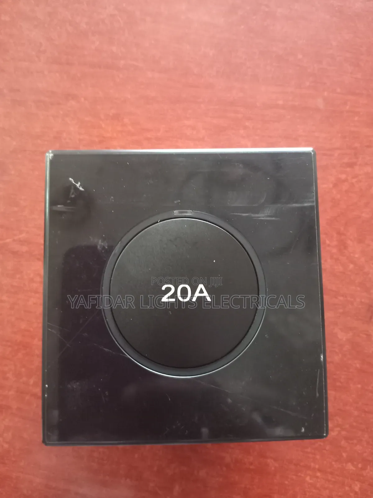 Reset Black 20ams Water Heater Switch