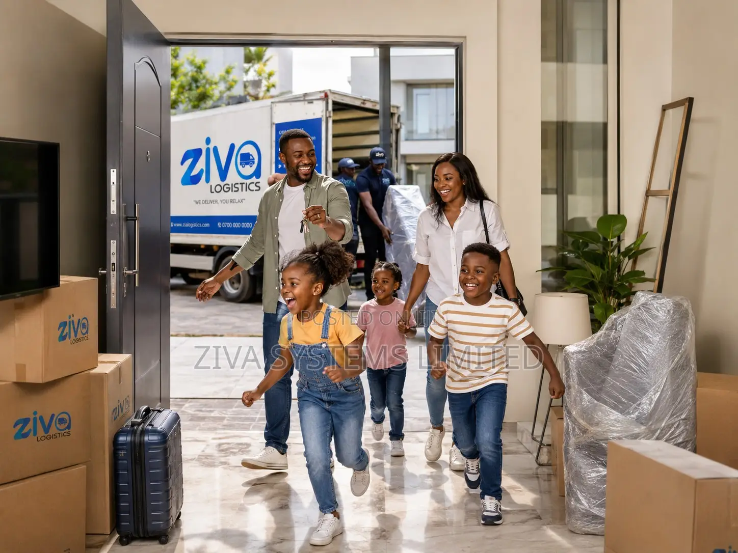 Truck for Home Relocation & Moving Services in Abuja