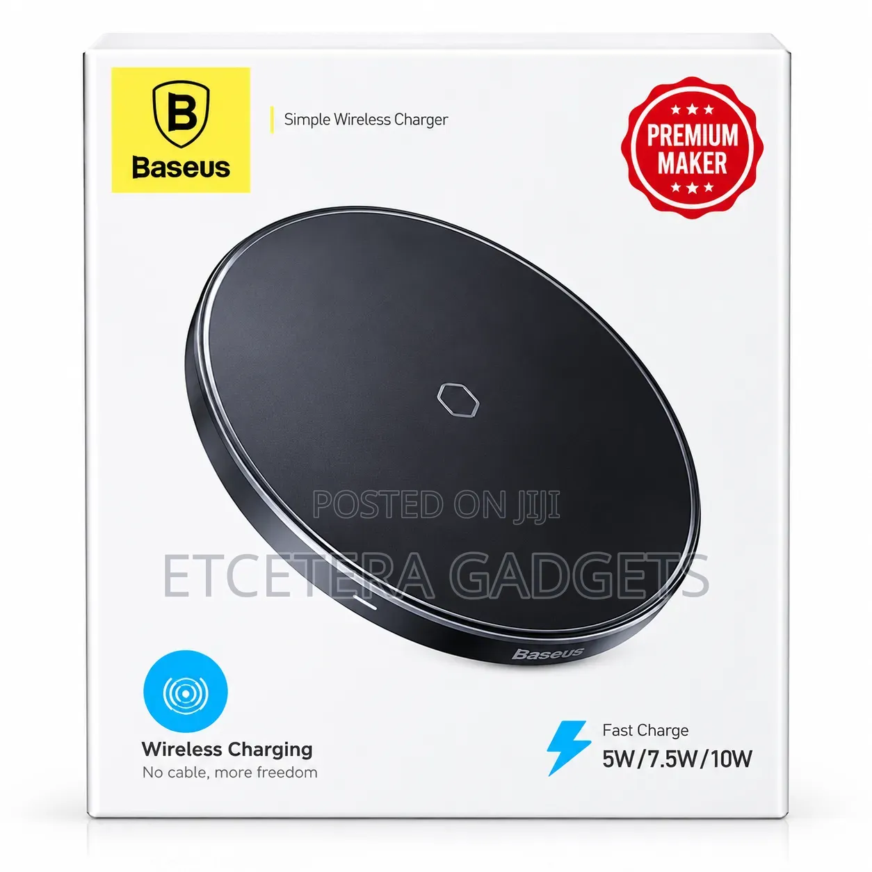 Baseus 10w Wireless Charger – Fast Charging Pad