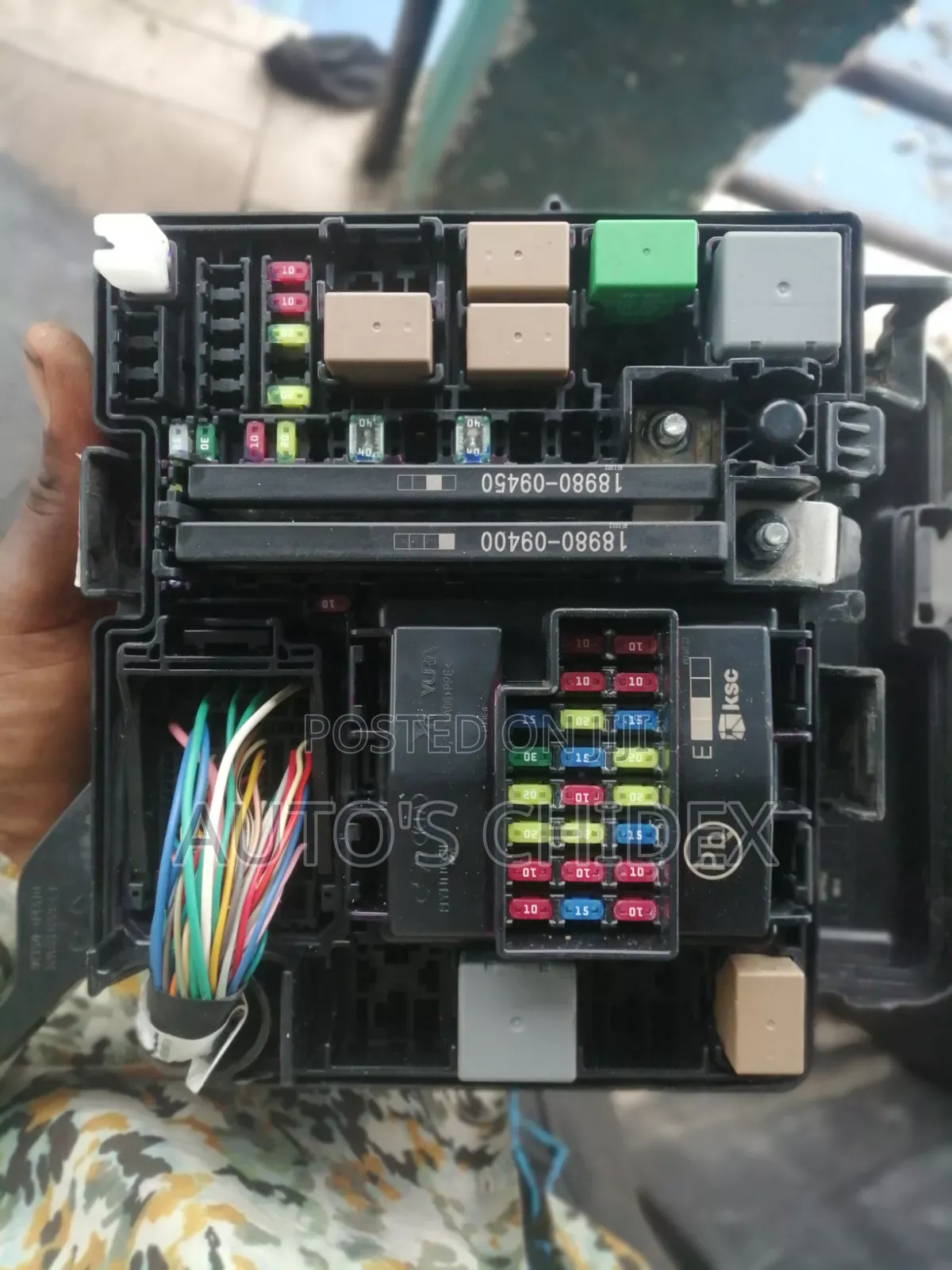 Complete Kia OPTIMA Fusebox 2016/2019