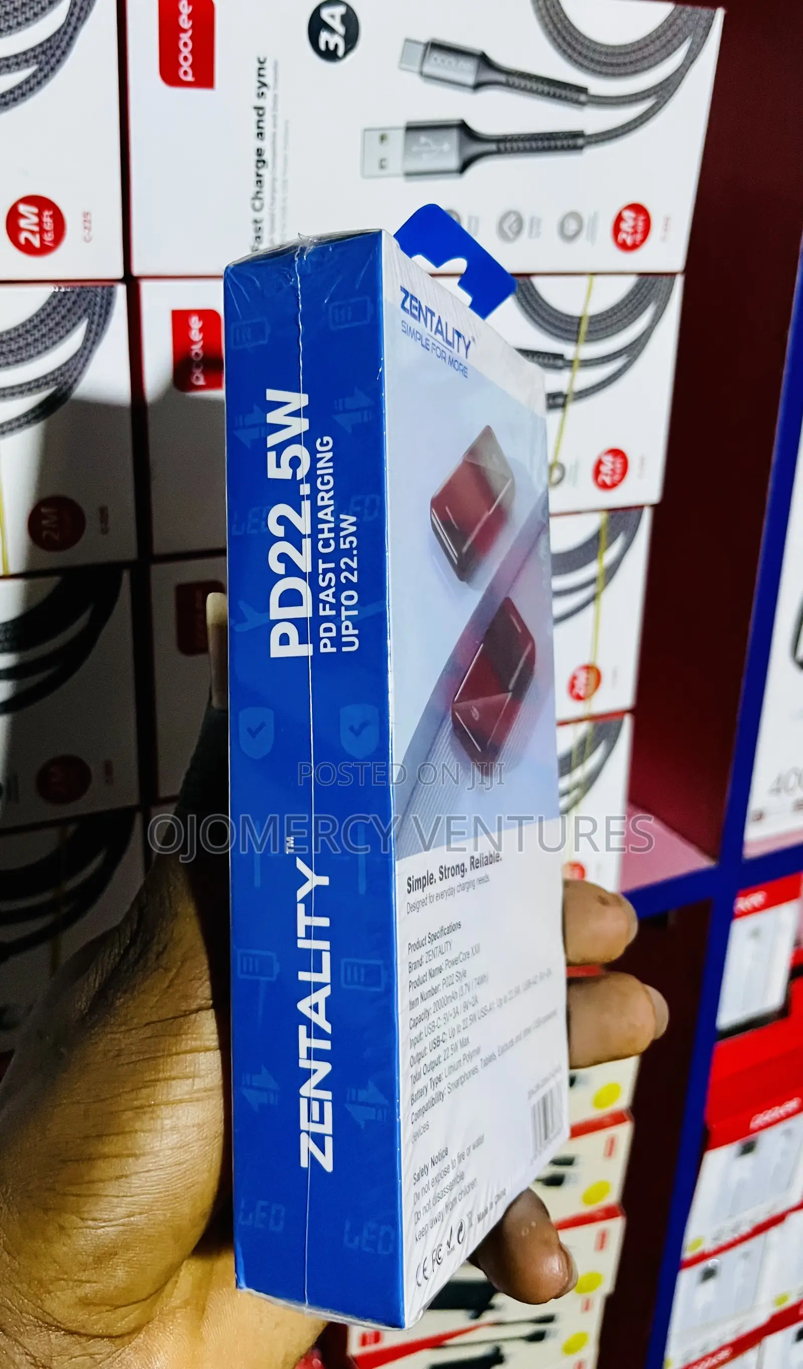 Zentality Powercore XXII 20000mAh Power Bank With 22.5W Superfast.