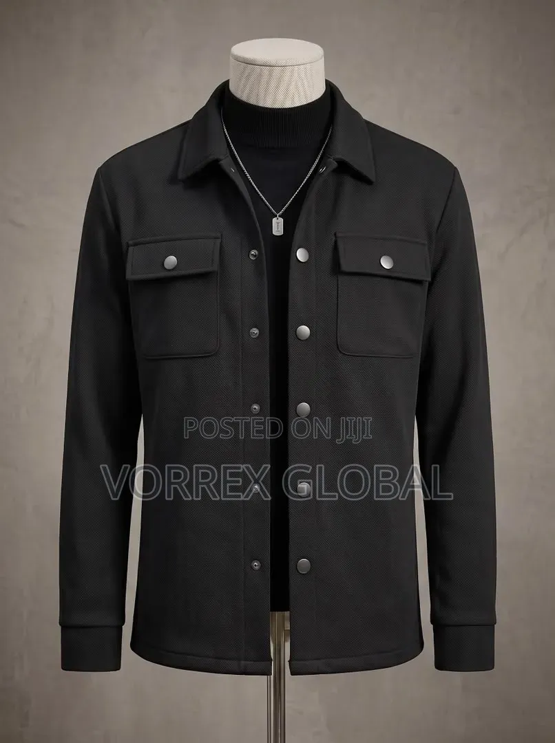 Soft Cotton Overshirt Jacket