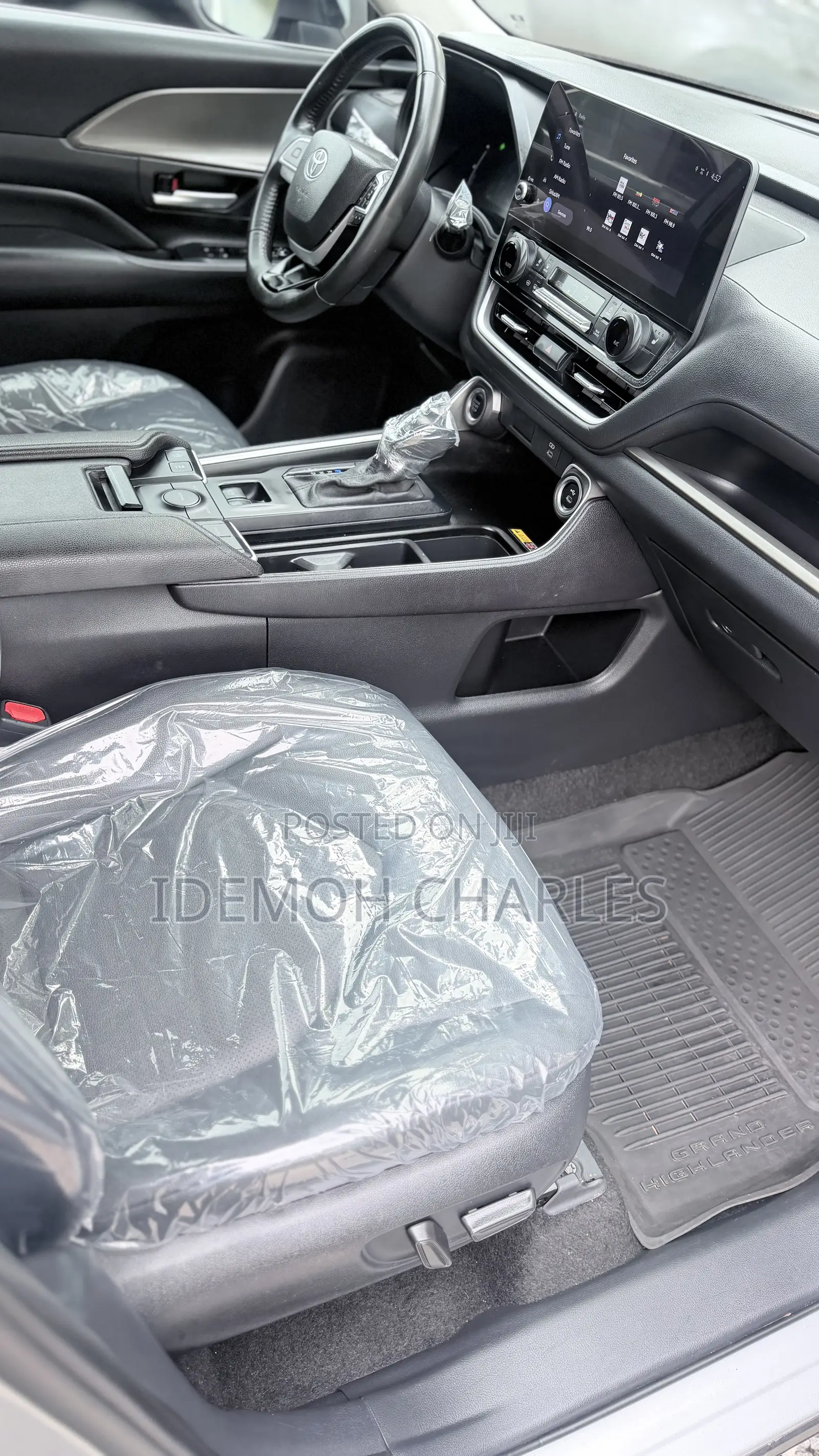 New Toyota Highlander Platinum AWD 2024 Gray