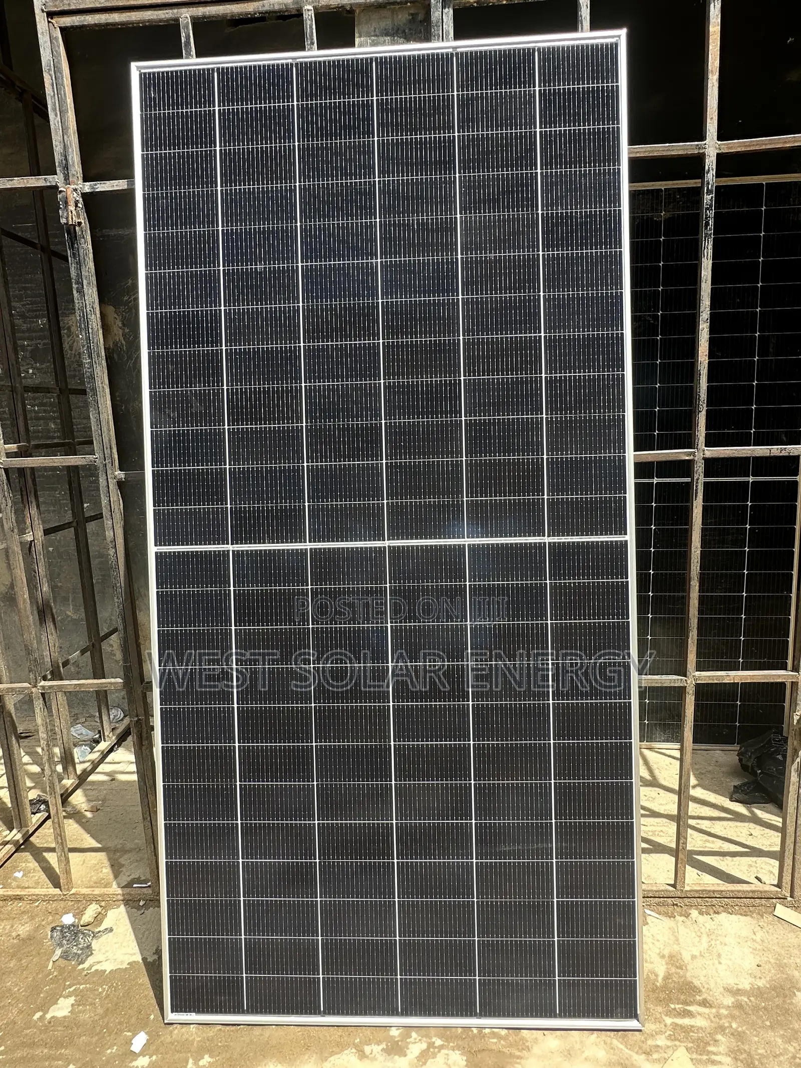 620W 144Cells Ronma Bifacial Half Cut Panel