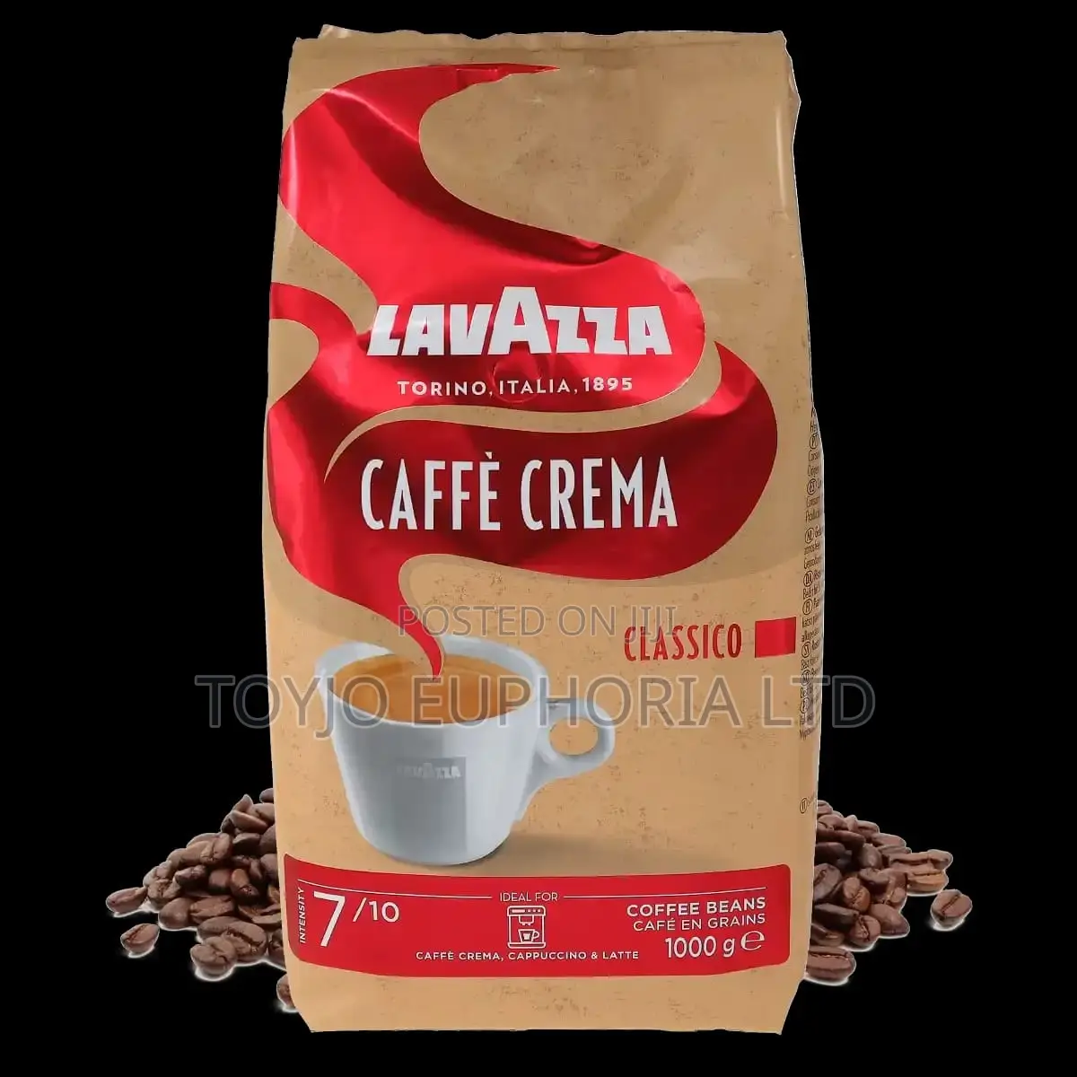 Lavazza Coffee Bean "Caffe Crema"