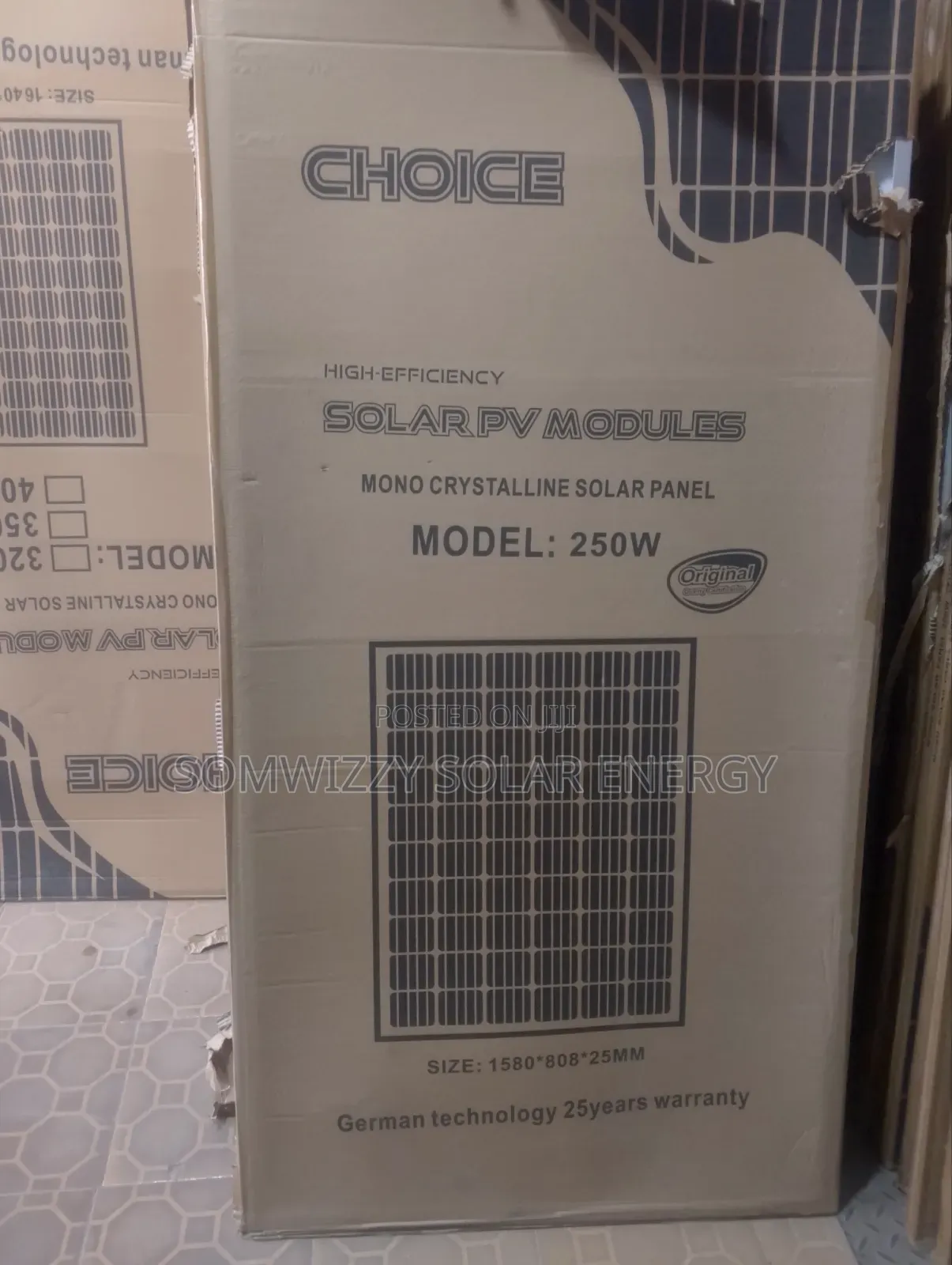 High Quality Solar Panel 250 Watts