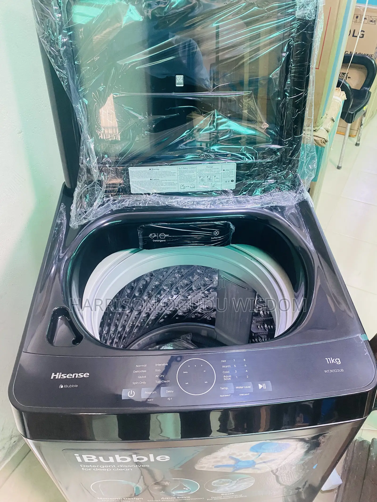 Original Hisense 11kg Automatic Washing Machine for Sale