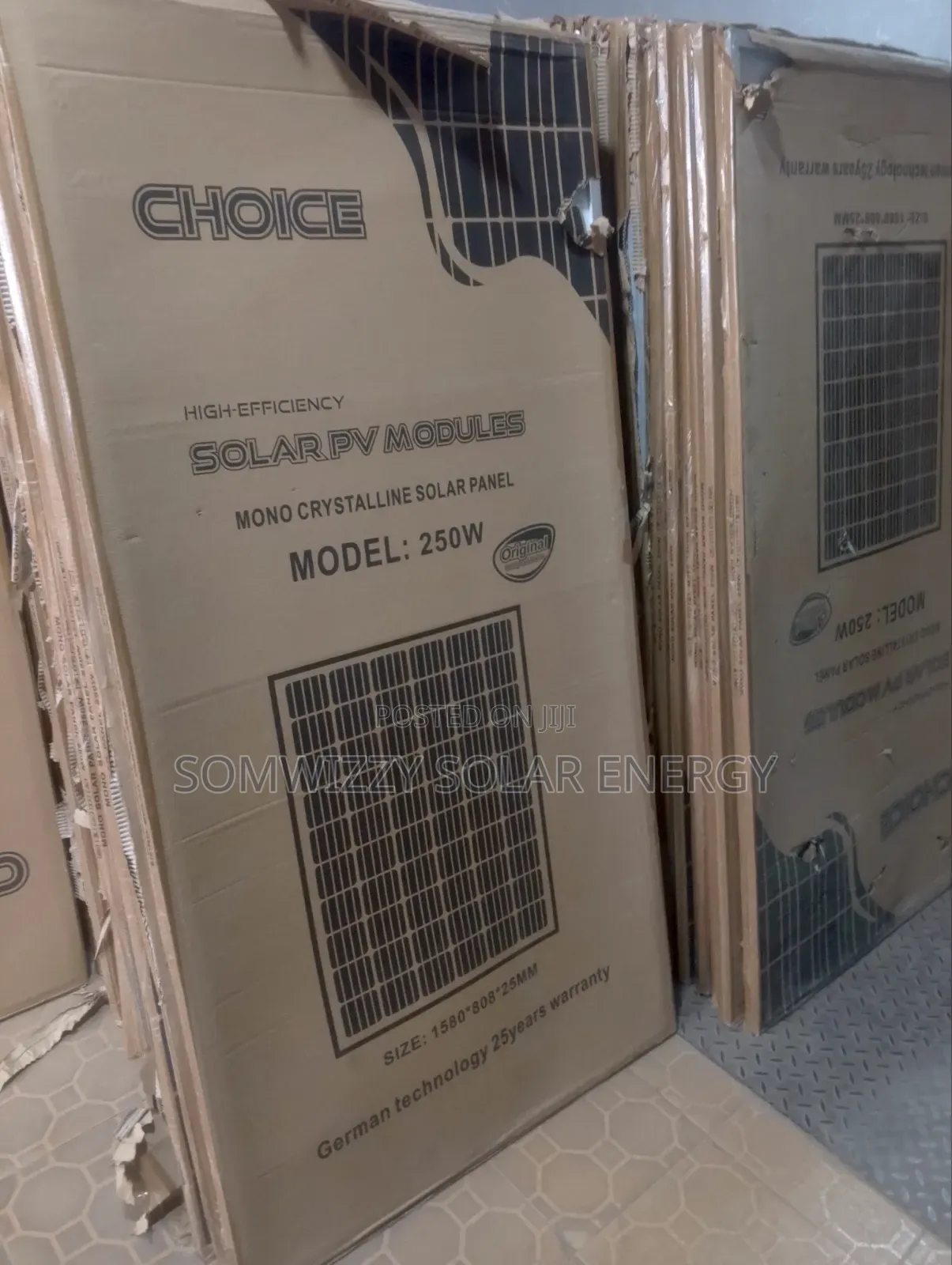 High Quality Solar Panel 250 Watts