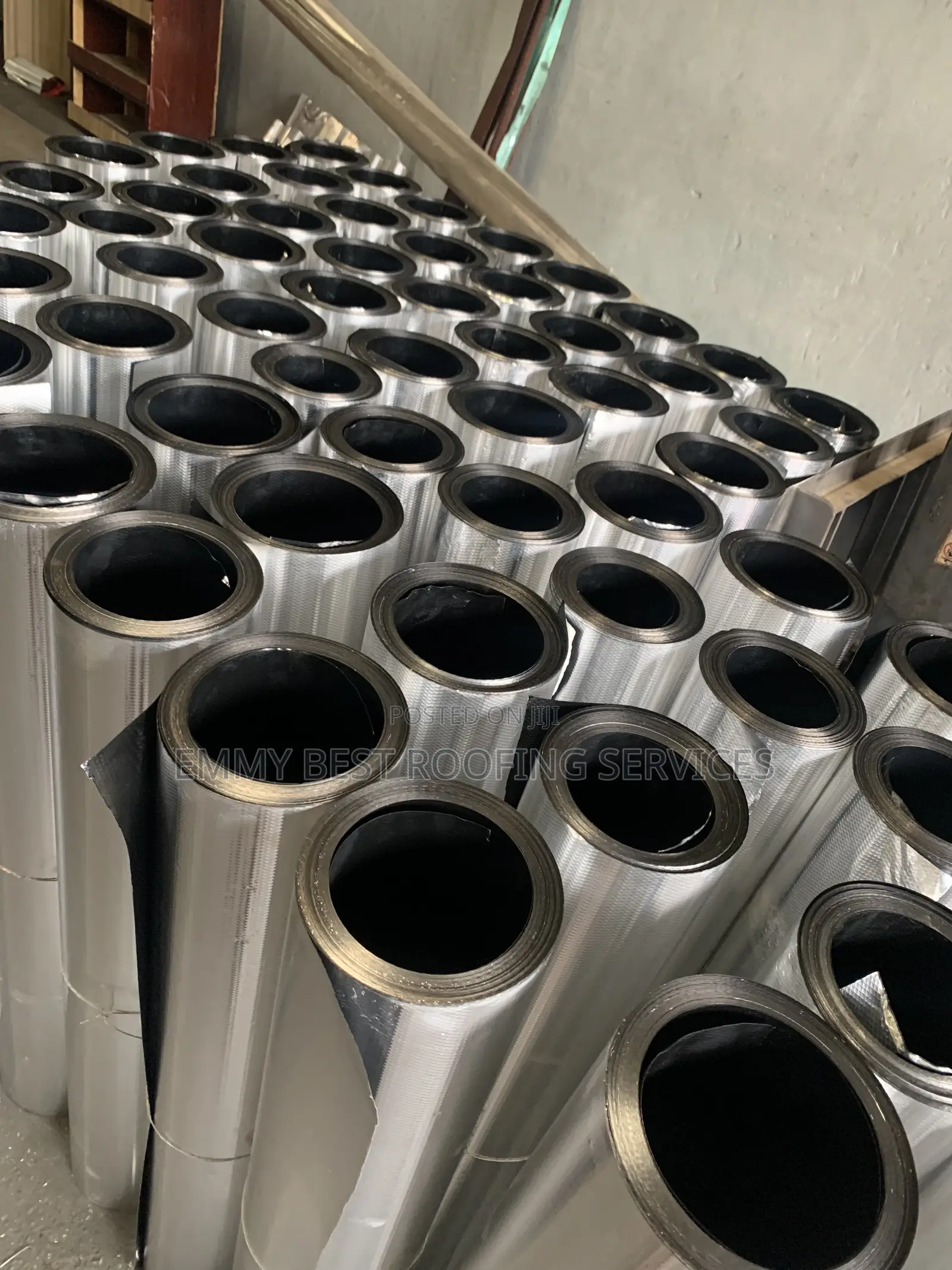 0.45mm Black Aluminum Roofing Roll / Coils - All Gauges 0.40mm to 0.70