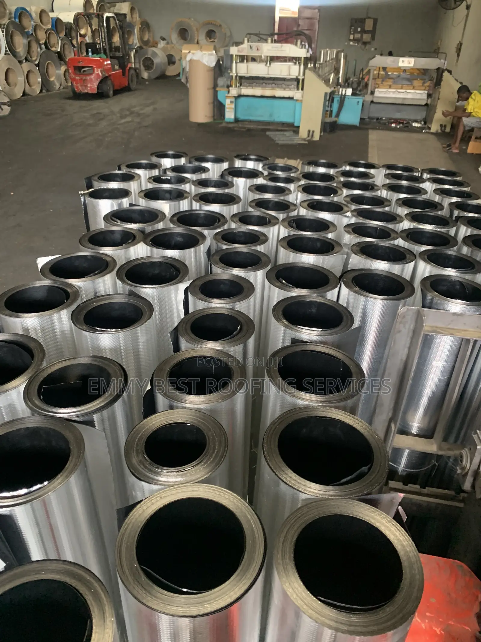 0.45mm Black Aluminum Roofing Roll / Coils - All Gauges 0.40mm to 0.70