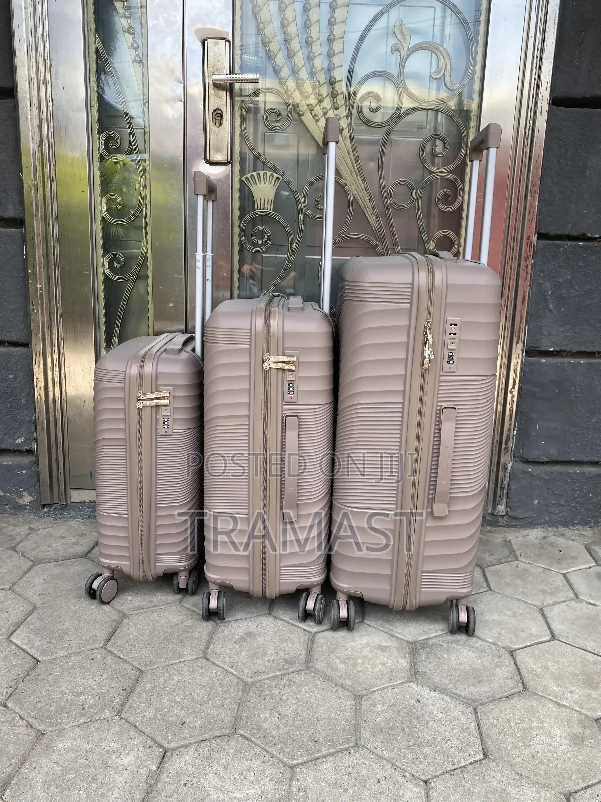 Jing Pin Rubber Luggage by 3