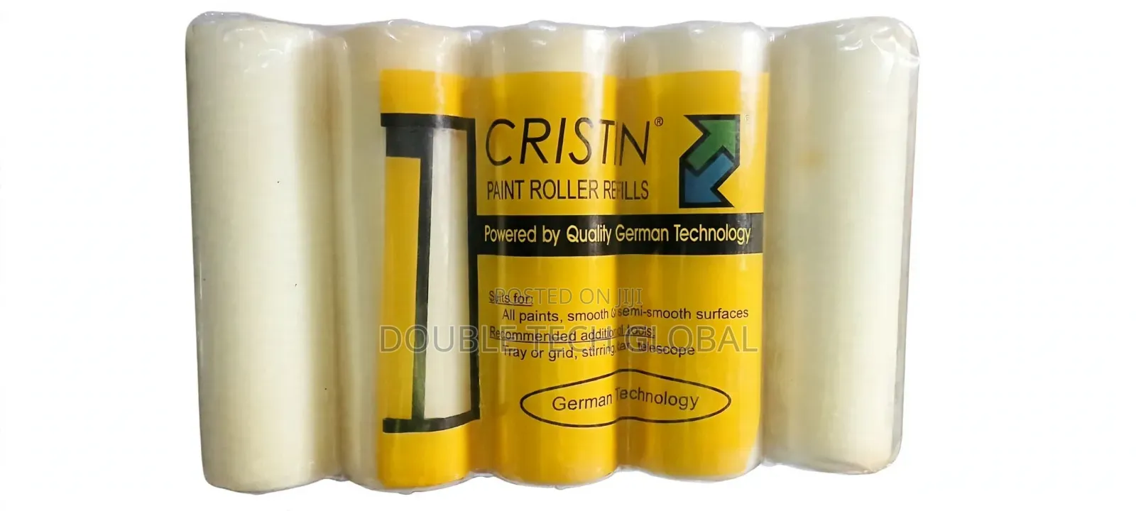 CRISTIN Paint Roller Rolls 5pcs Pack - German Technology