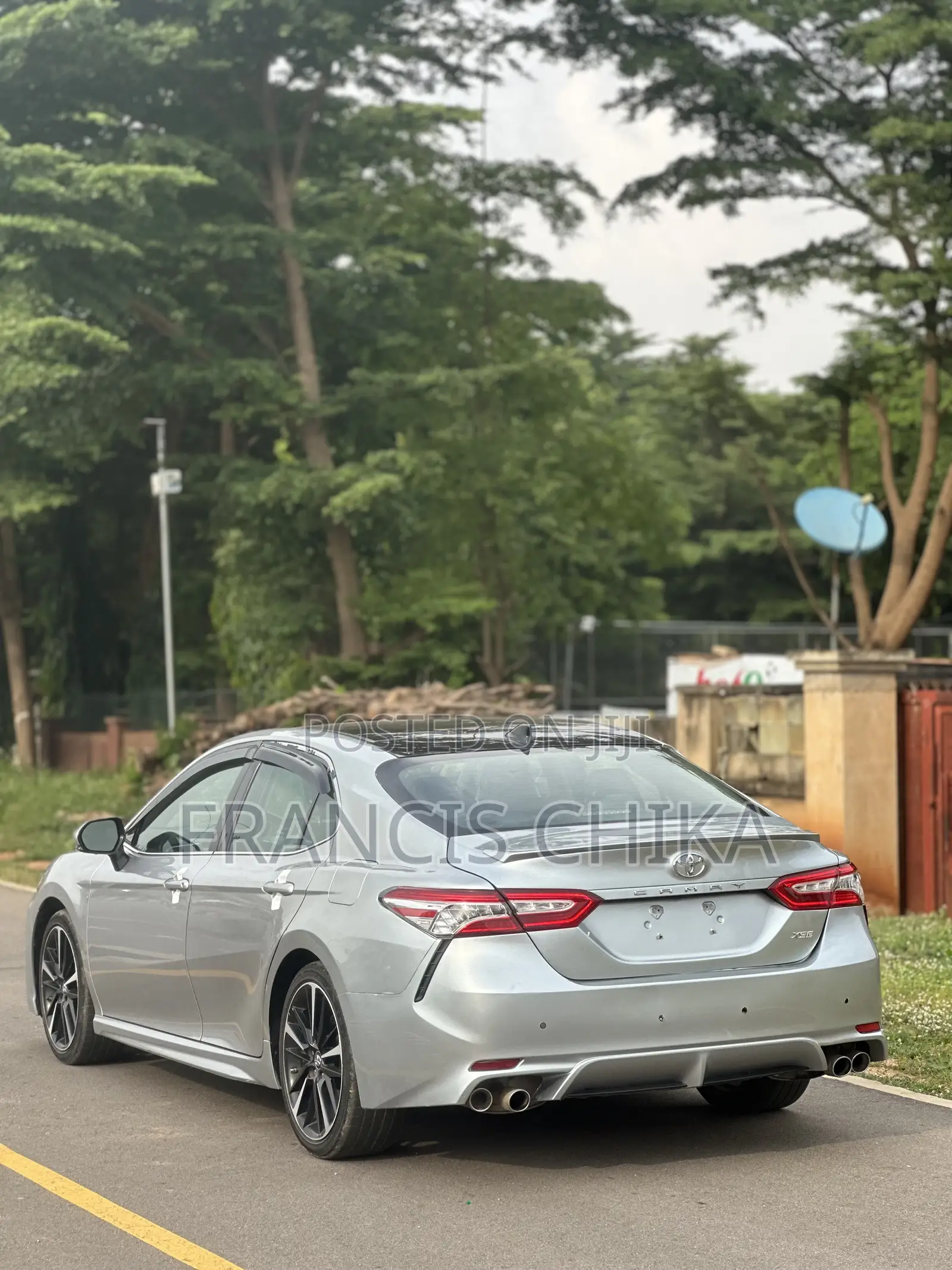 Toyota Camry XSE V6 FWD (3.5L 6cyl 8AM) 2018 Silver