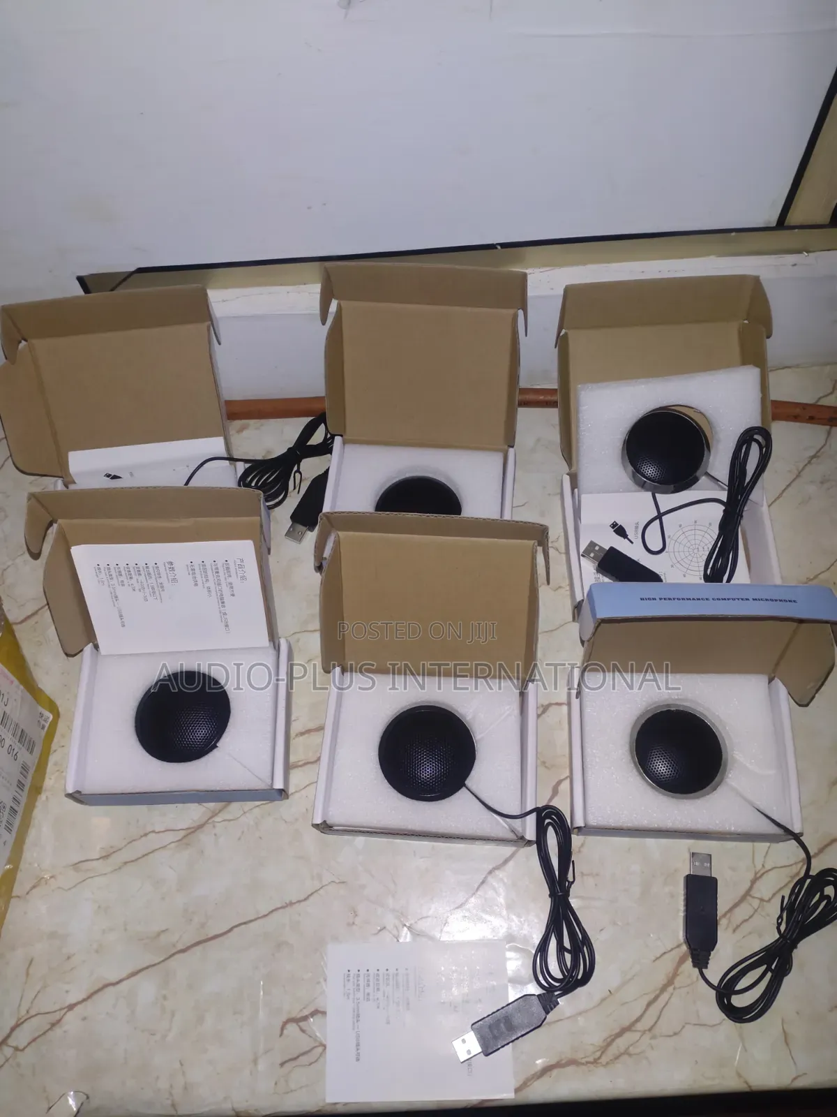 Zoom/Round BOUNDARY Condenser Mic (USB) FOR: Zoom/Multimedia,Podcasts