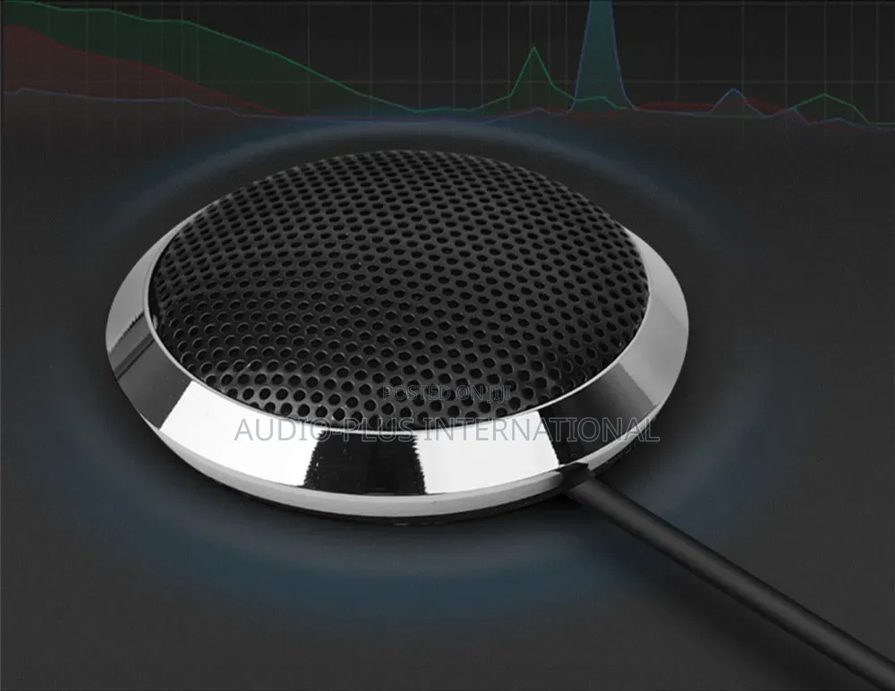 Zoom/Round BOUNDARY Condenser Mic (USB) FOR: Zoom/Multimedia,Podcasts