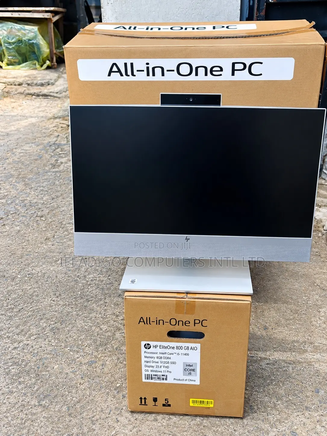 New Desktop Computer HP EliteOne 800 G6 8GB Intel Core i5 SSD 512GB