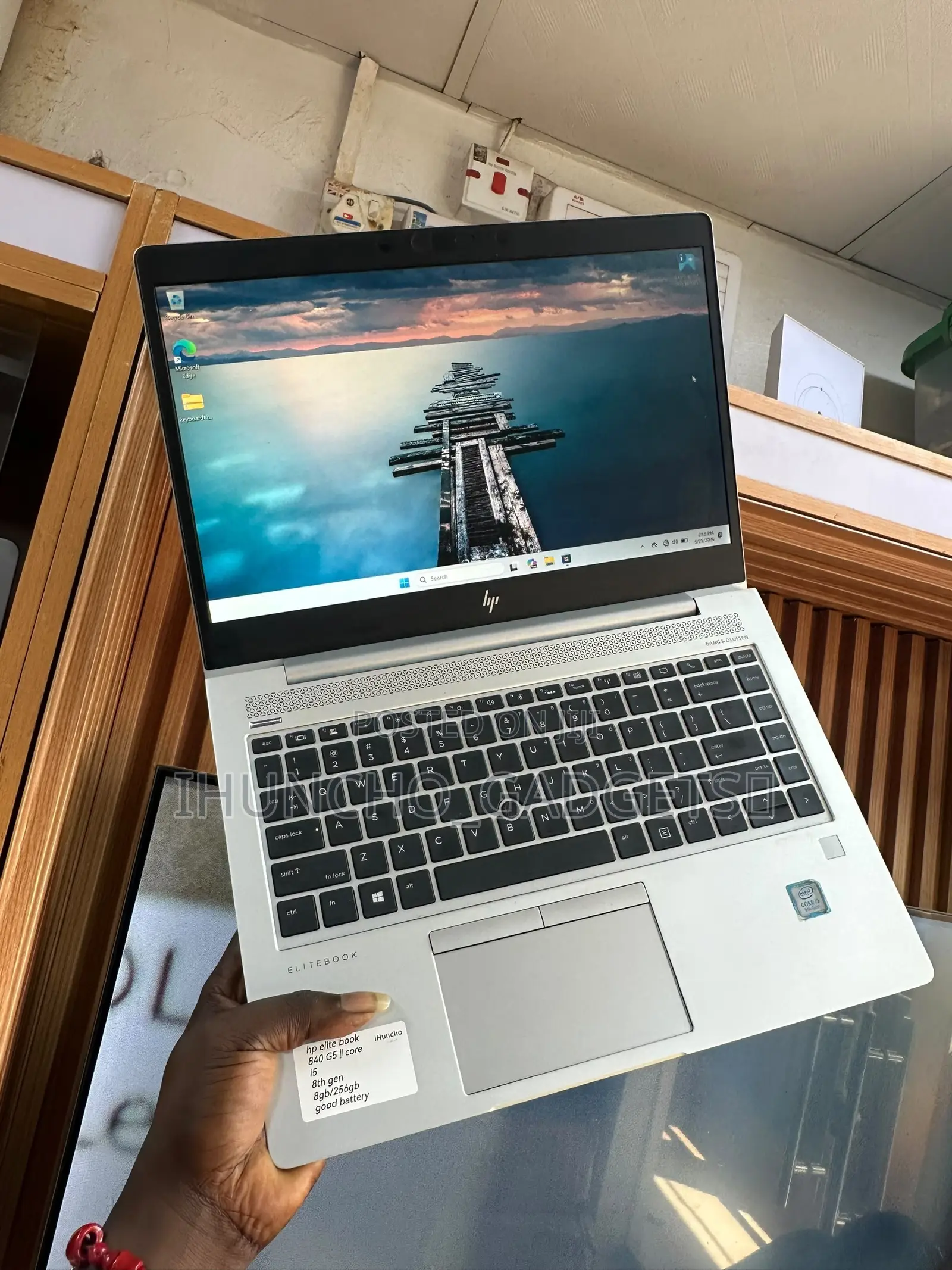 Laptop HP EliteBook 840 G5 8GB Intel Core i5 SSD 256GB