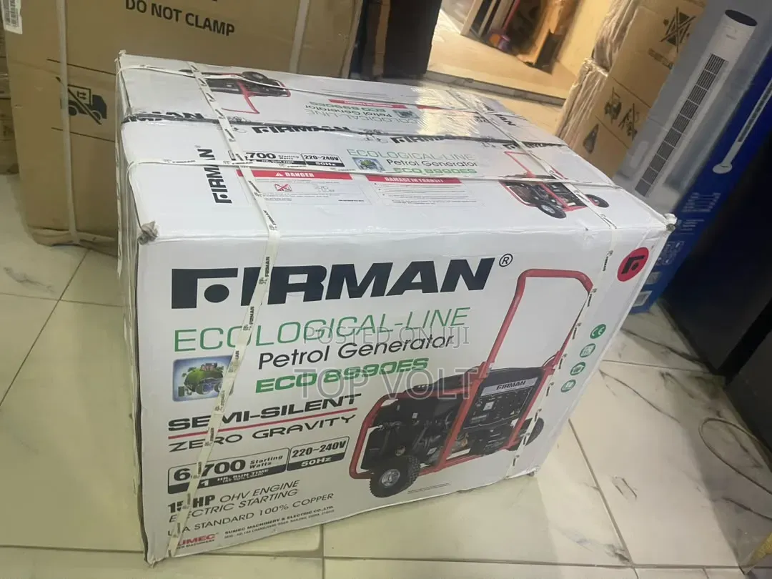 Sumec Firman ECO8990ES 6.7KVA Heavy Duty Generator