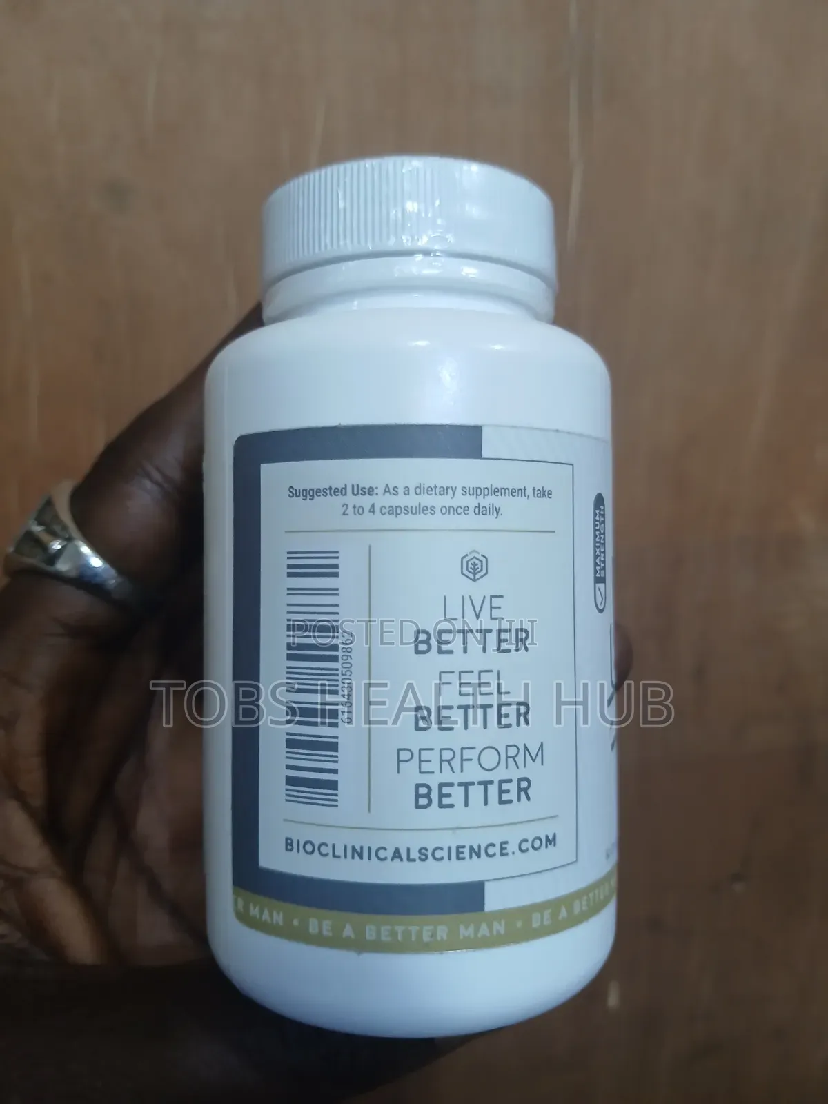 Bioclinical Science MAN Vitamin – 60 Capsules | Prostate Health