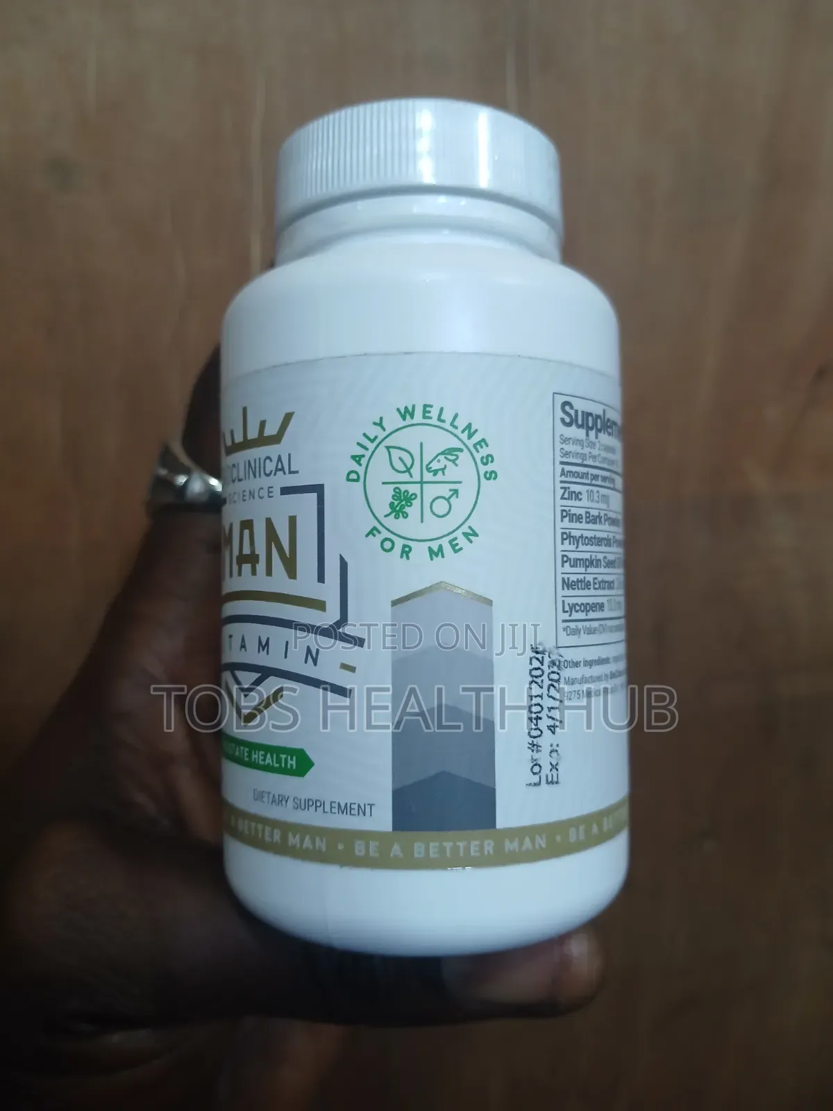 Bioclinical Science MAN Vitamin – 60 Capsules | Prostate Health