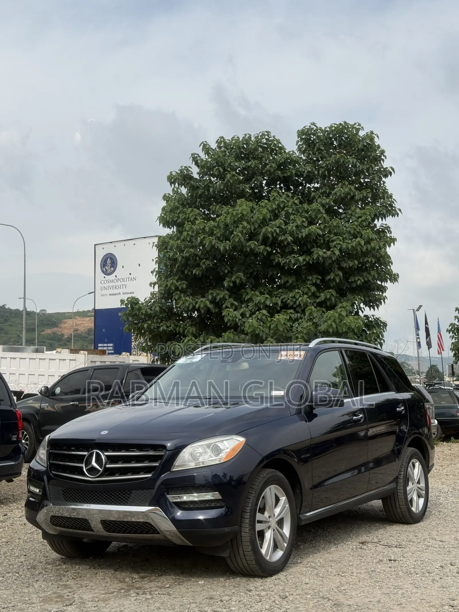 Mercedes-Benz M Class ML 350 4Matic 2013 Blue