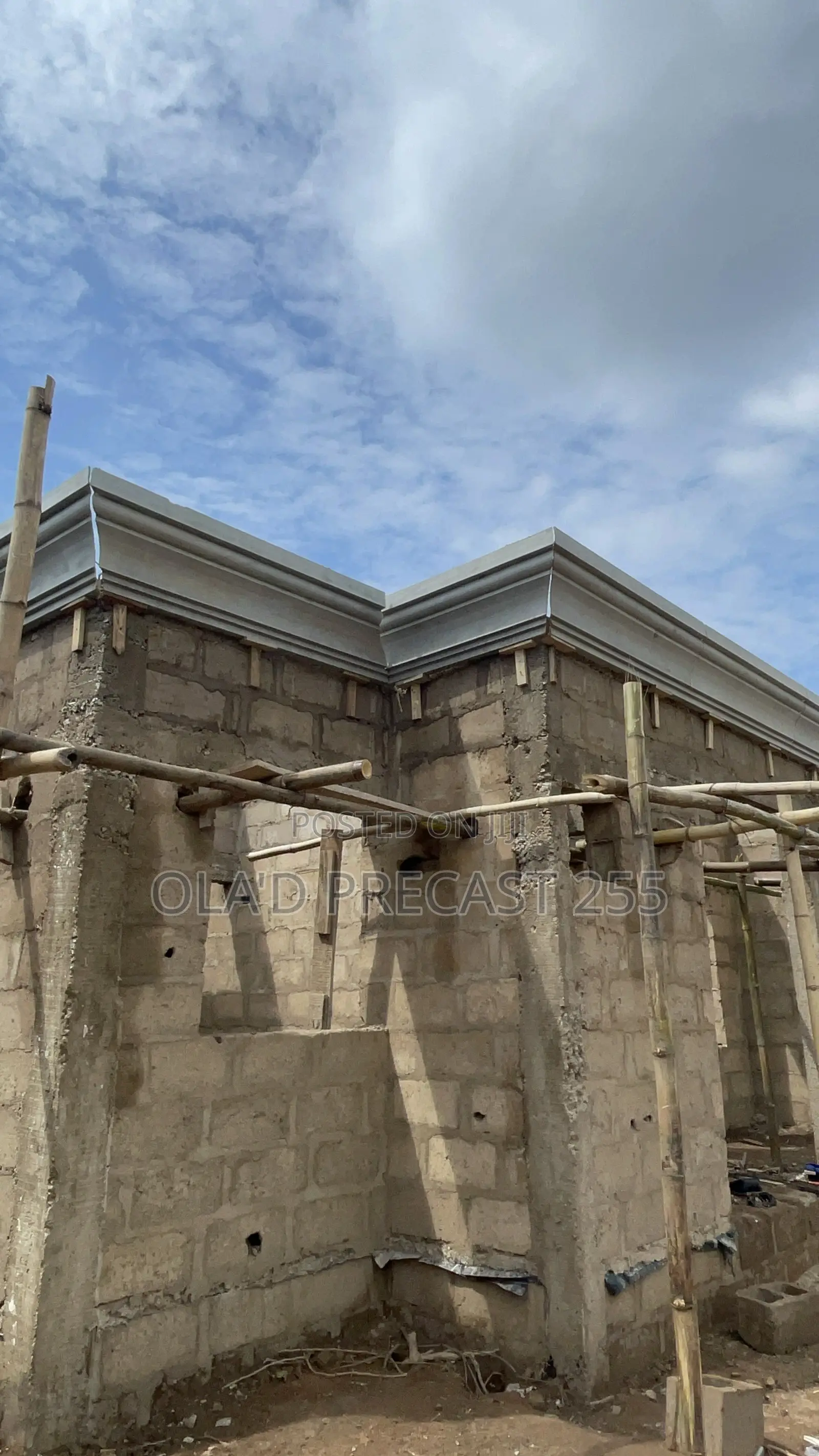 Parapet Casting Design Concrete Facial Work