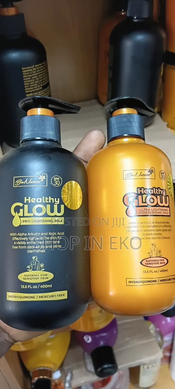 Bio Nature Healthy Glow Lightening Milk – SPF 30 (400ml)