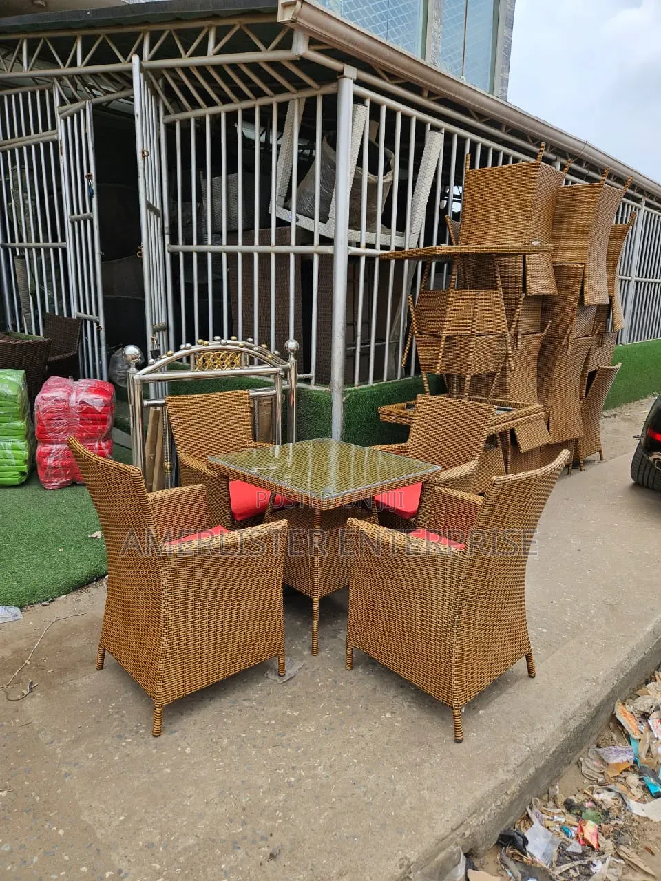 4 Seater Rattan Chairs