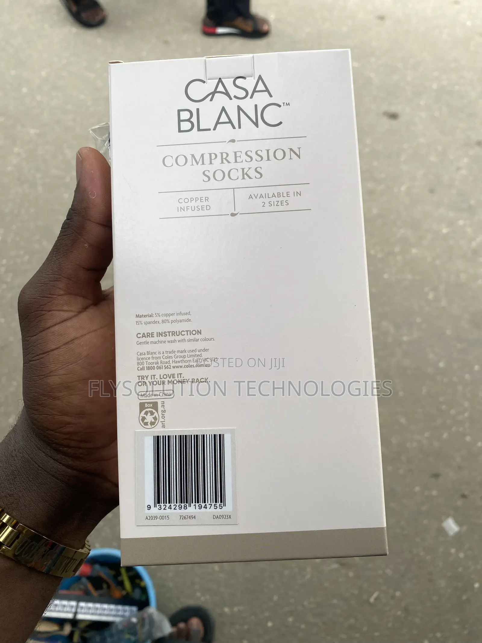 Anti Leg Fatigue & Swelling Copper Compression Socks - S/M