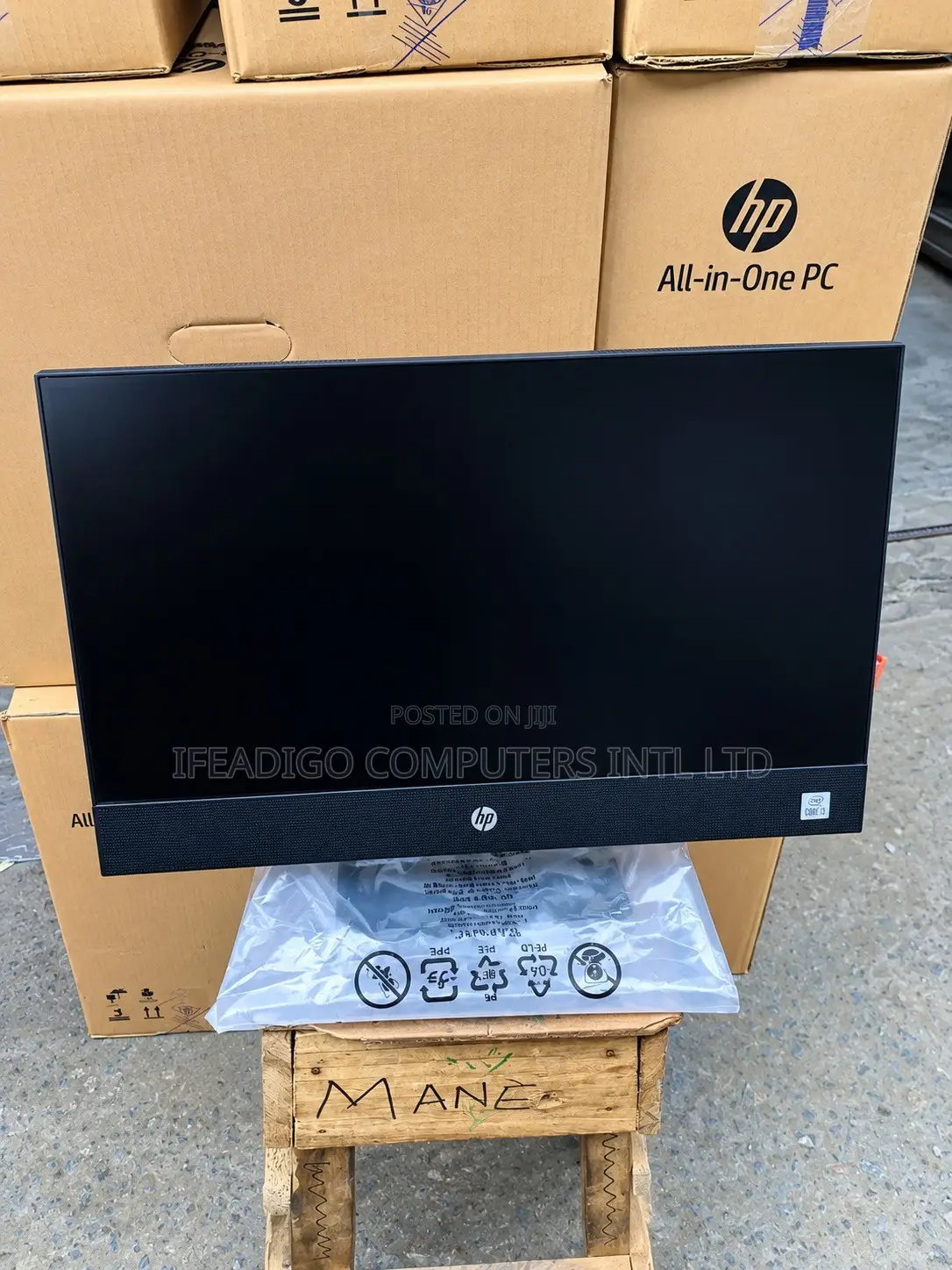 New Desktop Computer HP ProOne 600 8GB Intel Core i3 SSD 256GB