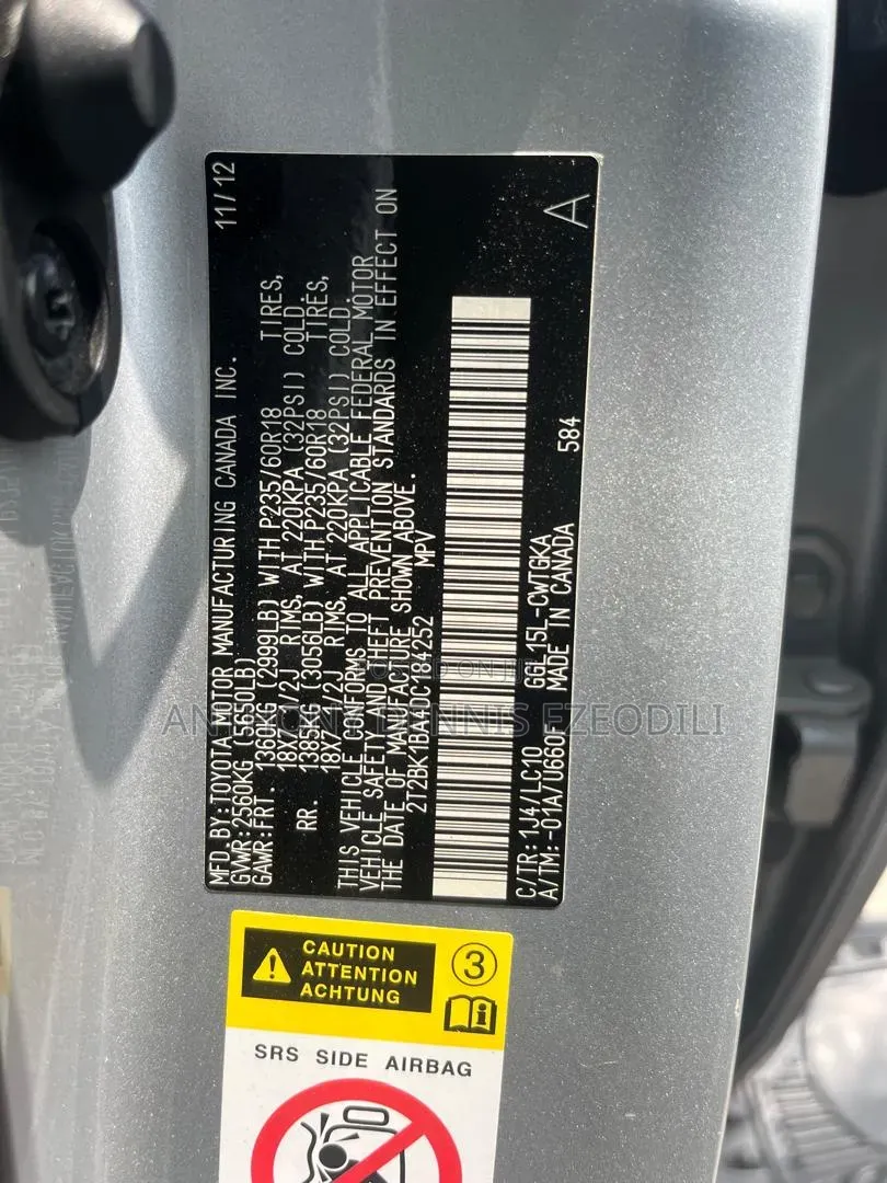 Lexus RX 350 AWD 2013 Silver