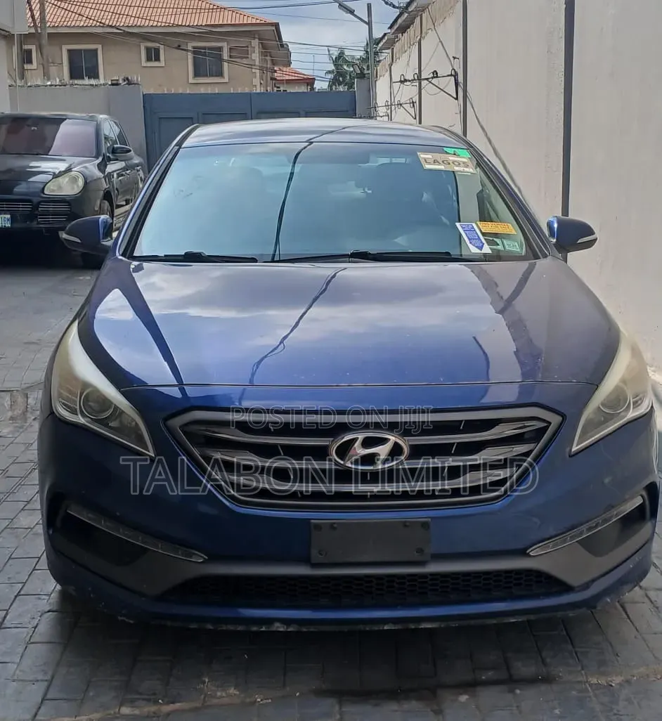 Hyundai Sonata Sport 4dr Sedan (2.4L 4cyl 6A) 2015 Blue