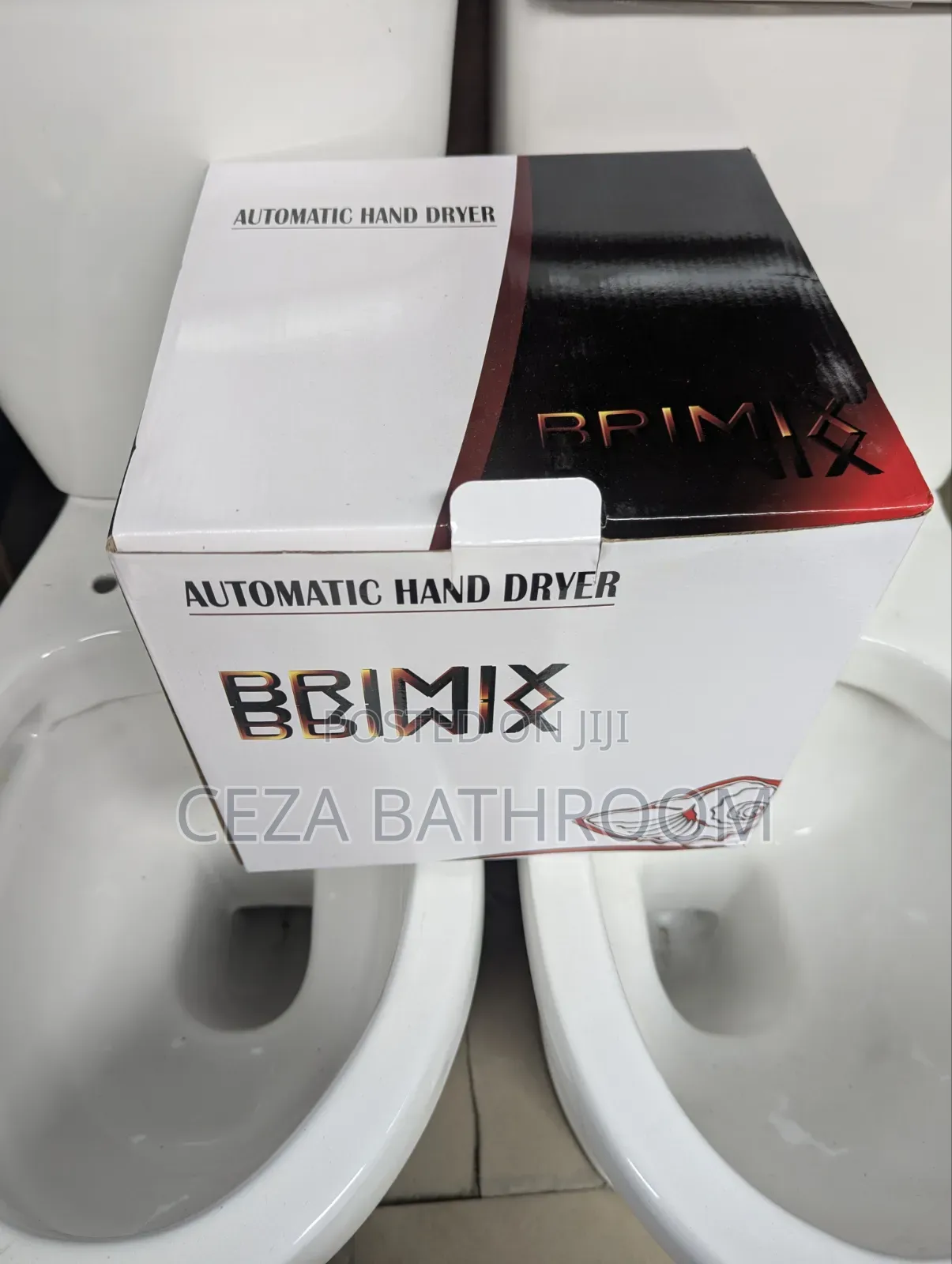 Brimix Automatic Hand Dryer Restroom Use