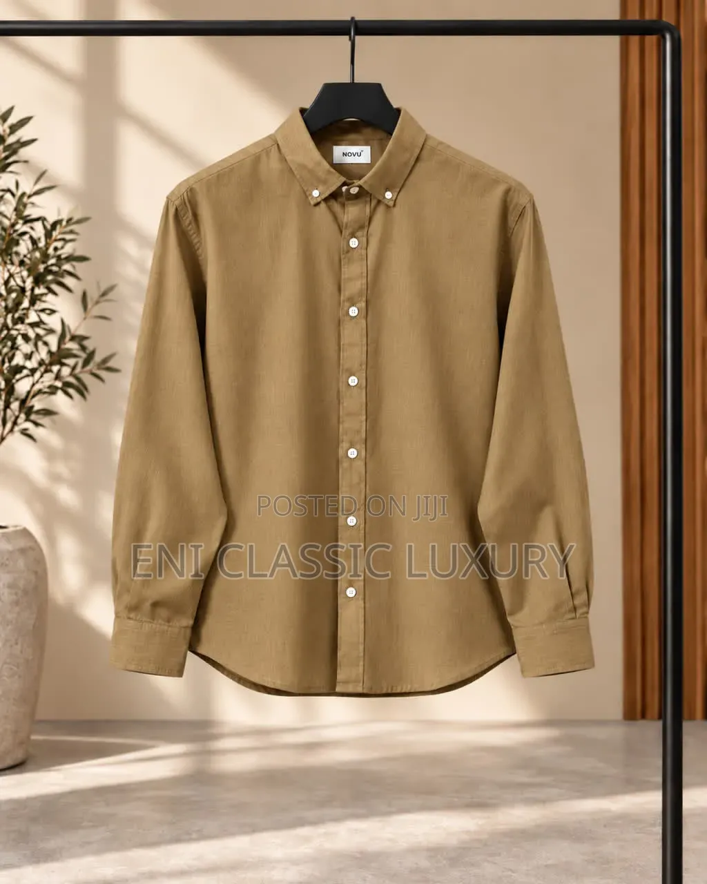 Plain Luxury Men's Shirts Best Quality Well Branded
