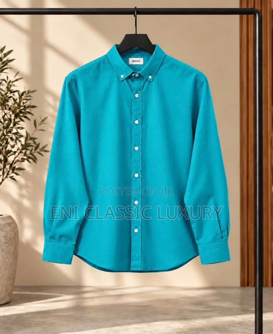 Plain Luxury Men's Shirts Best Quality Well Branded