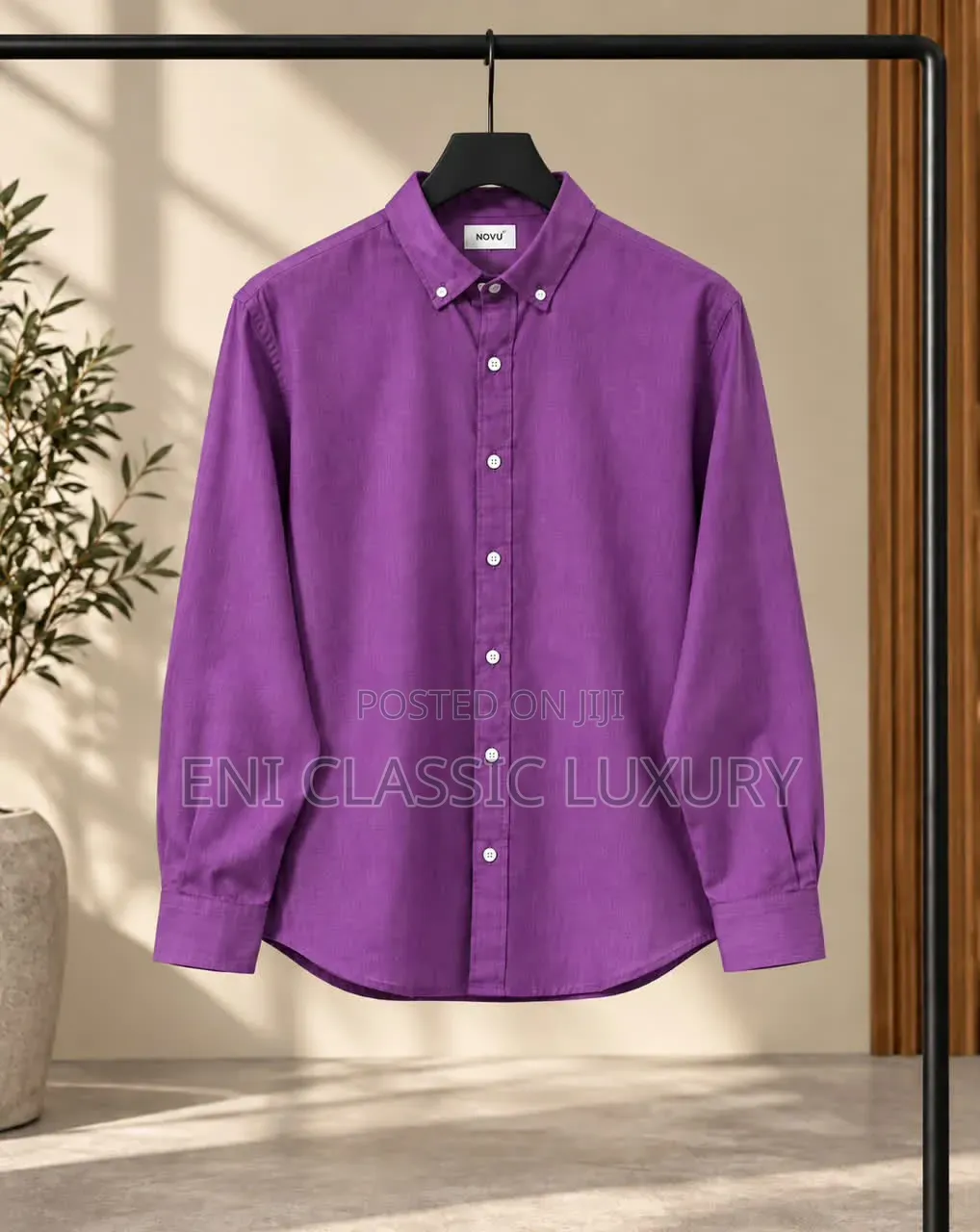 Plain Luxury Men's Shirts Best Quality Well Branded