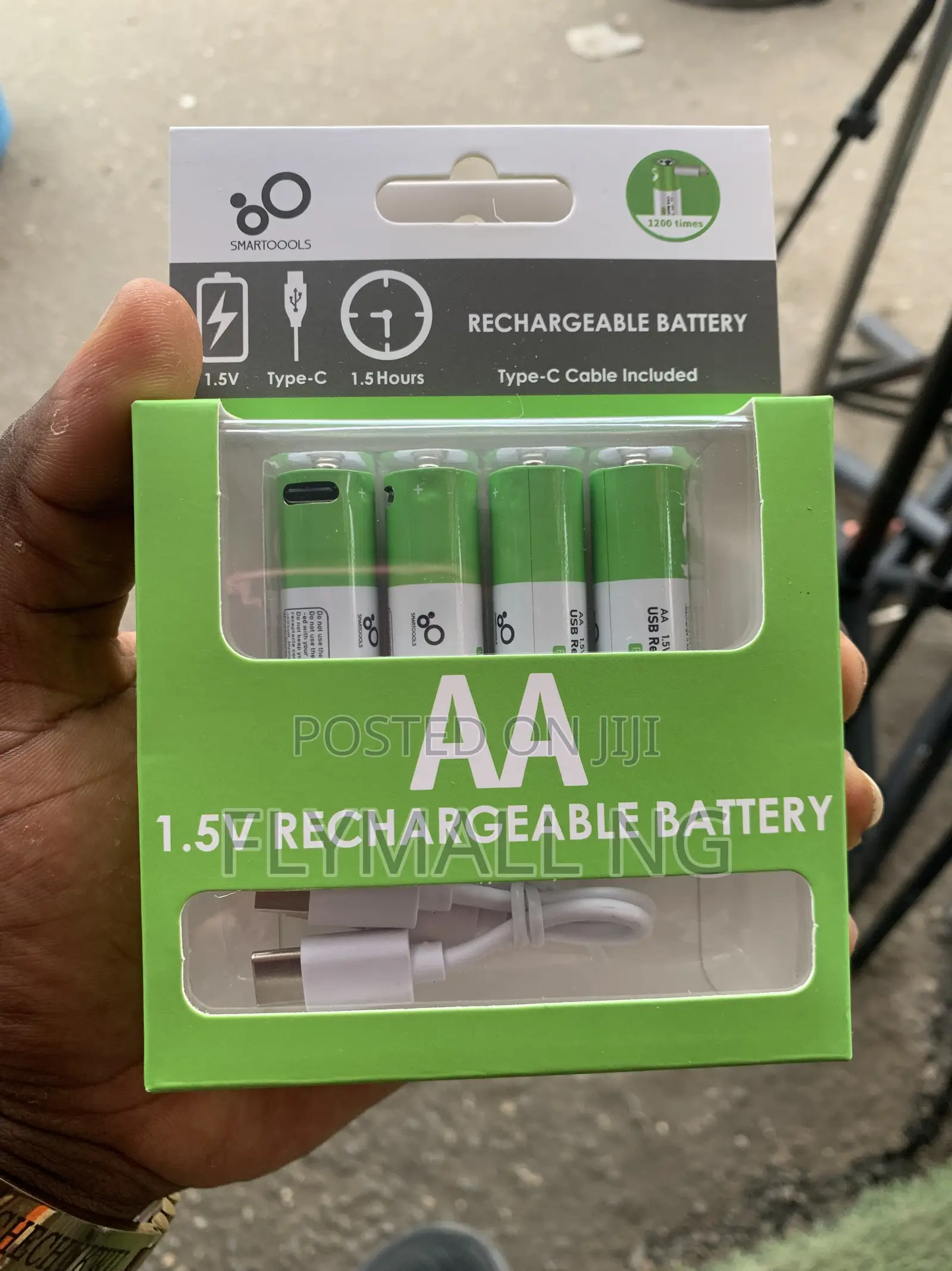 SmarToools AA 1.5V Lithium-Ion Rechargeable Batteries