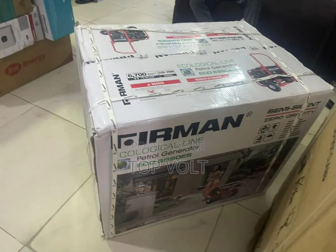 Firman ECO8990ES 6.7KVA Generator With Battery