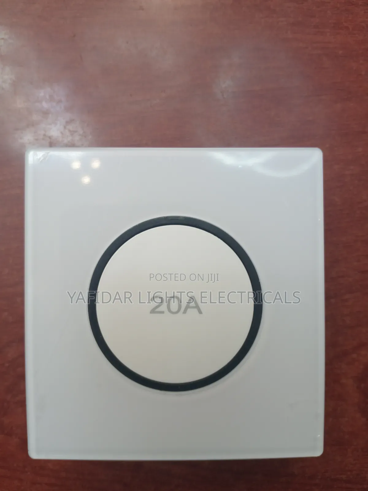 Reset White 20ams Water Heater Switch