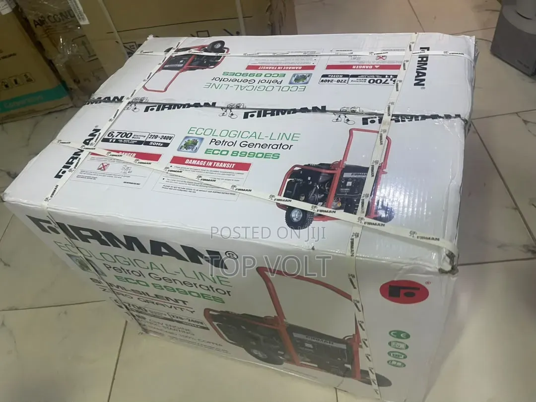 Sumec Firman 6.7KVA Petrol Generator With Electric Start