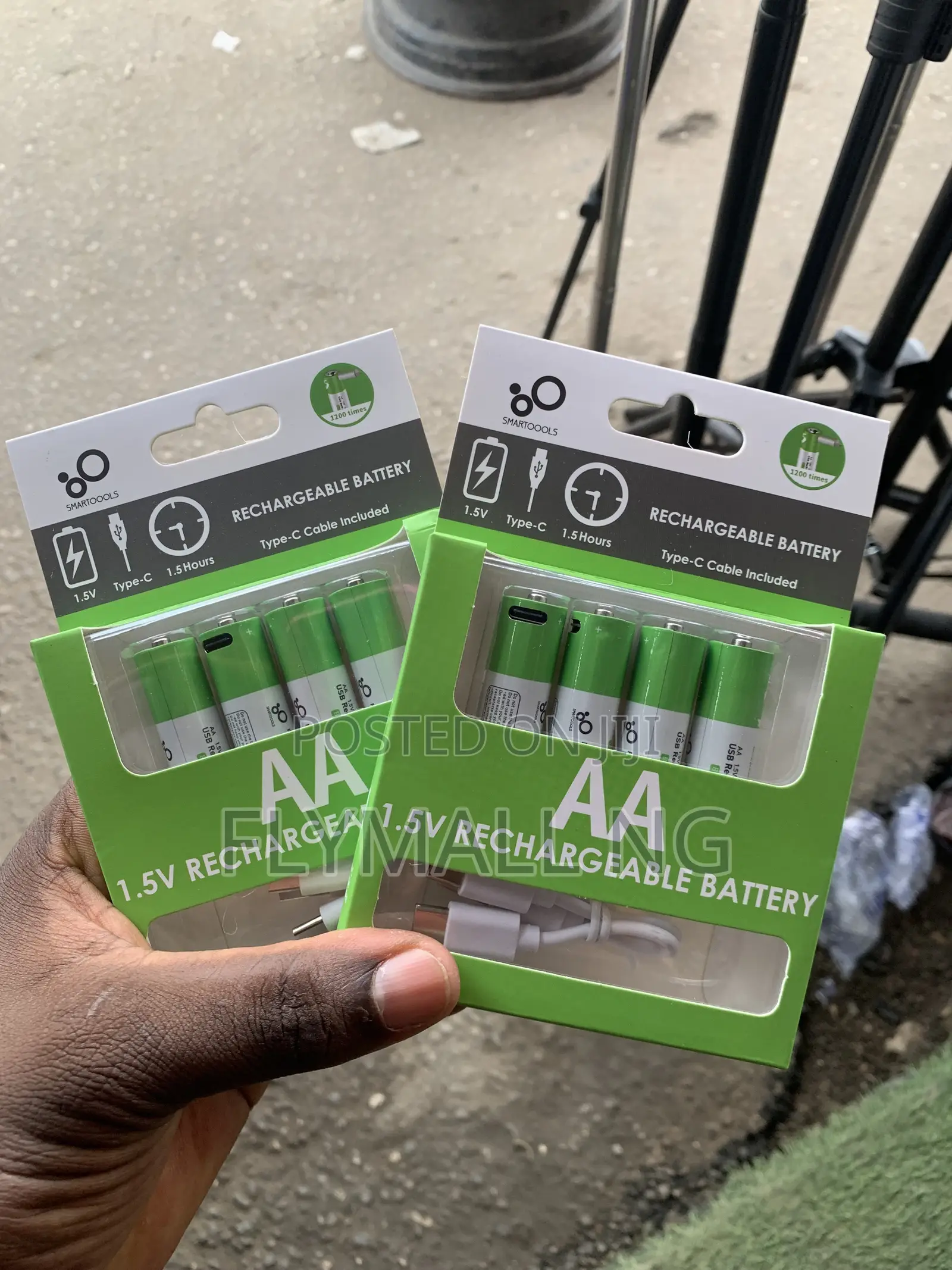 SmarToools AA 1.5V Lithium-Ion Rechargeable Batteries
