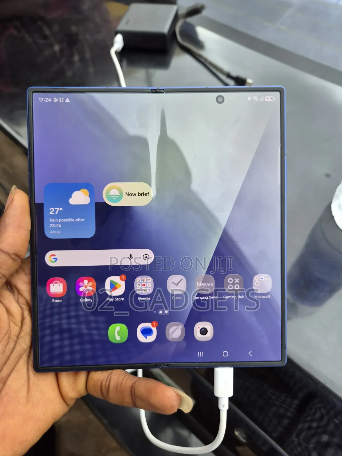 Samsung Galaxy Z Fold7 1 TB Blue