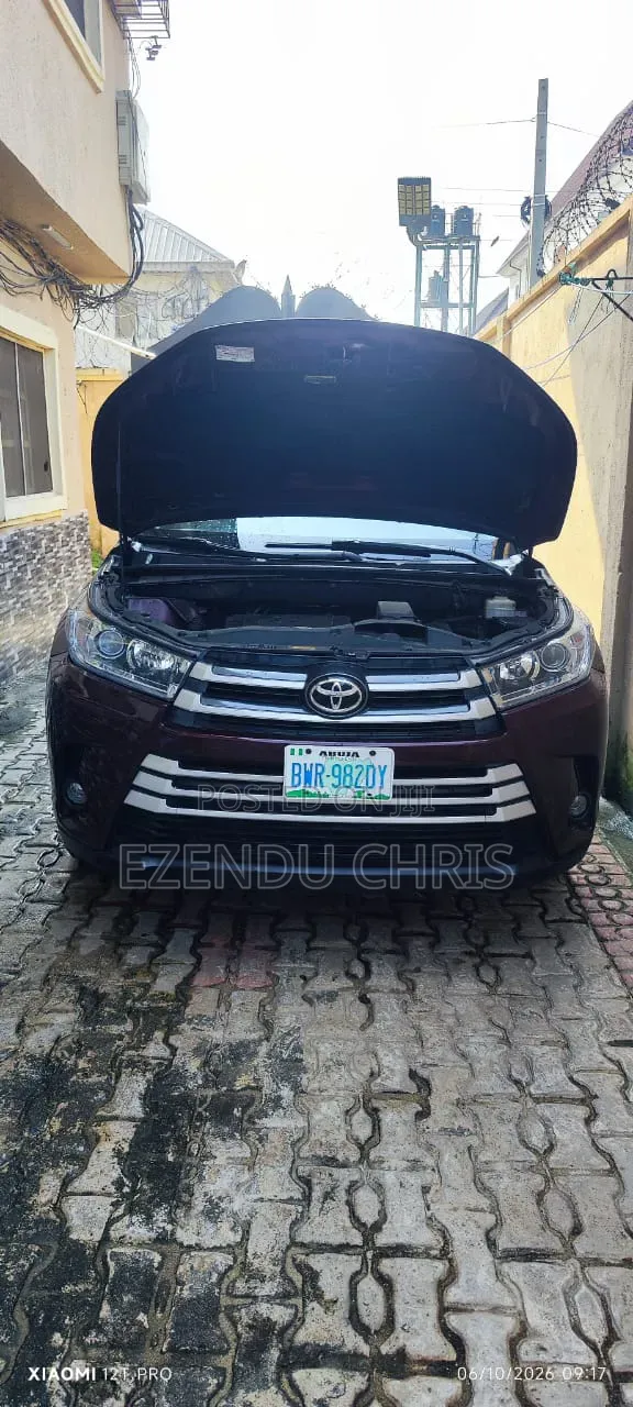 Toyota Highlander 2015 Maroon