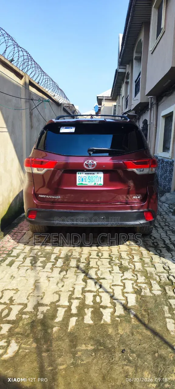 Toyota Highlander 2015 Maroon