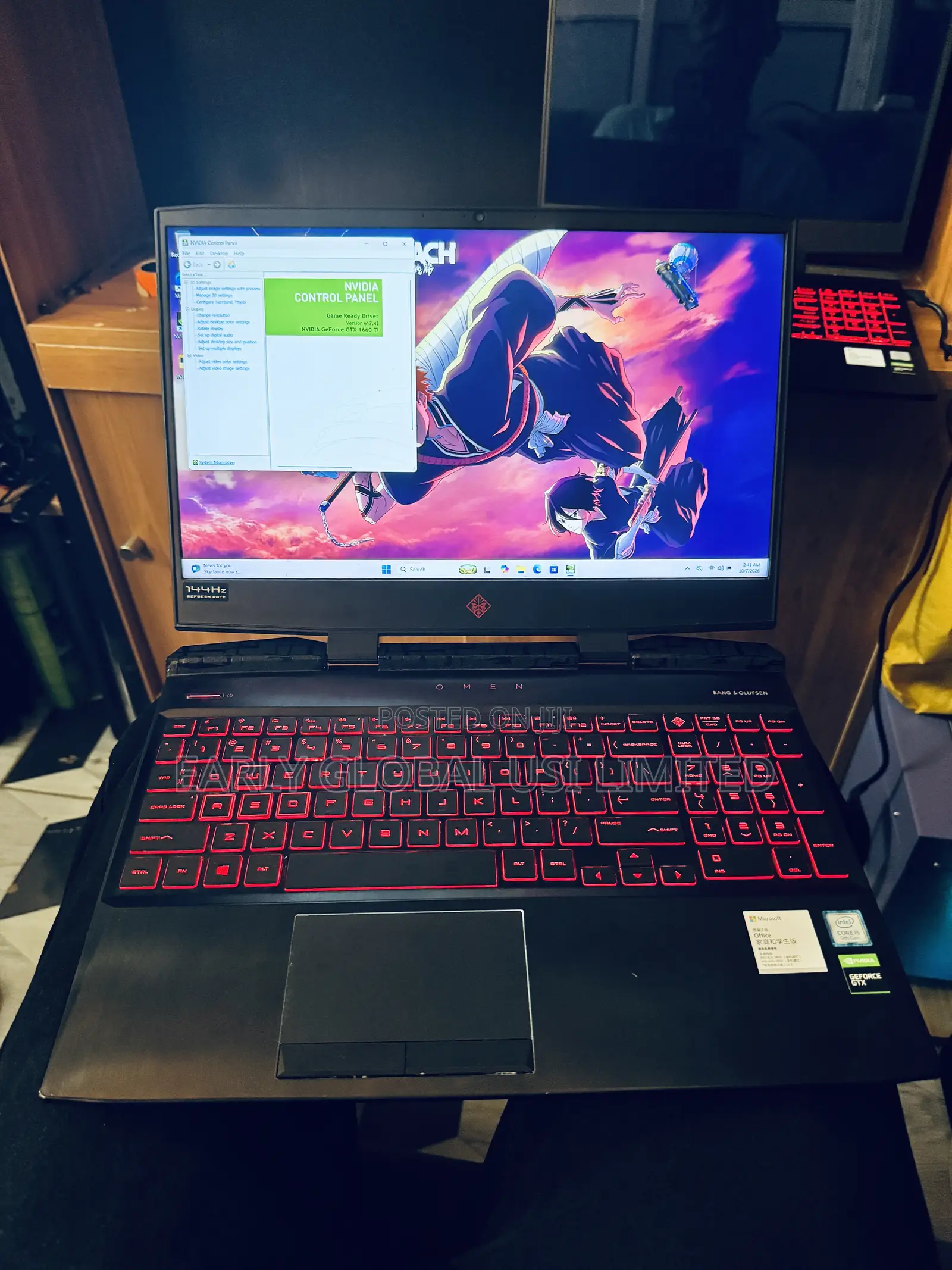Laptop HP Omen 15-ce0xx 16GB Intel Core i5 SSD 512GB