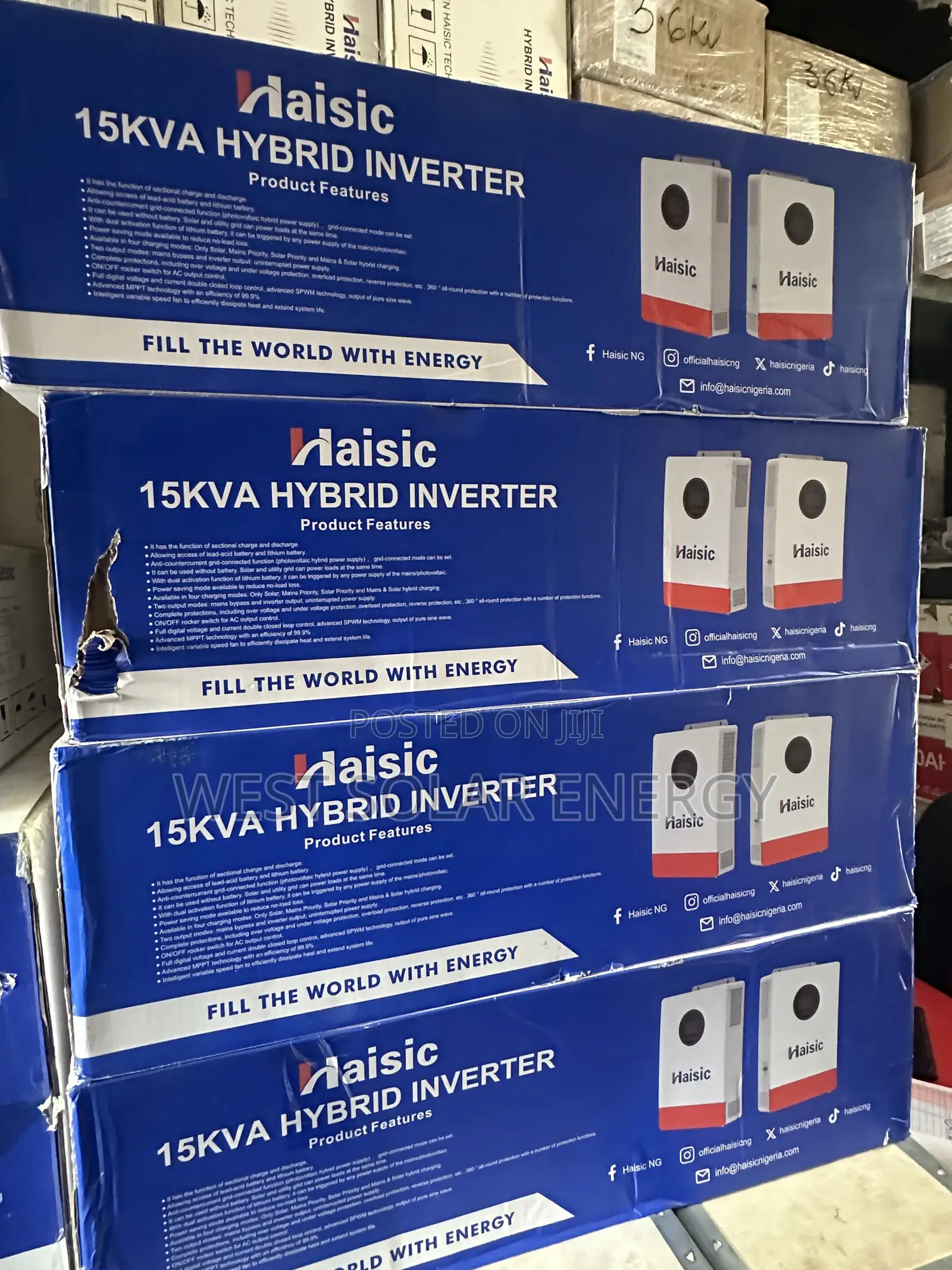 15Kva 48v Haisic Hybrid Inverter