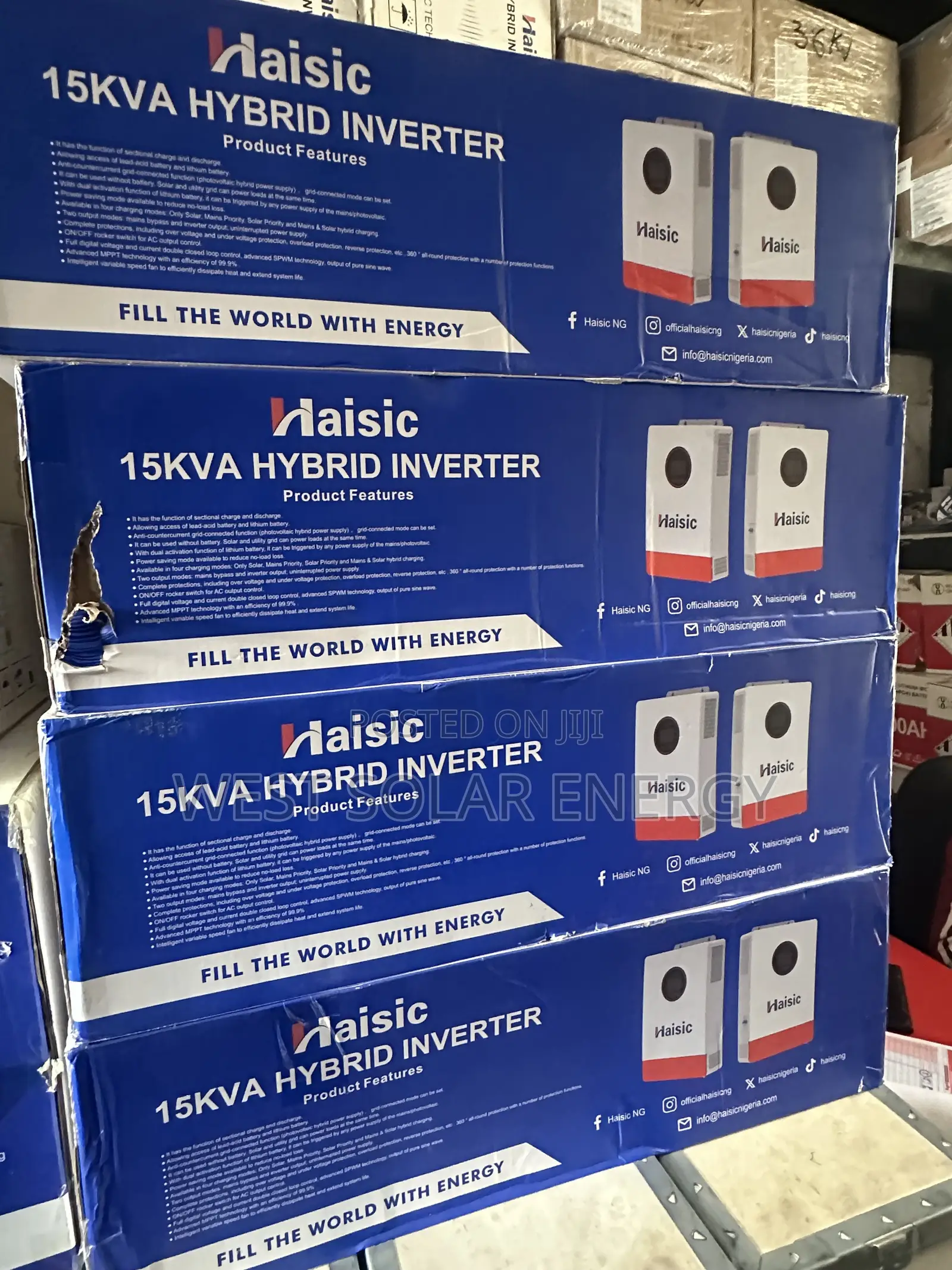 15Kva 48v Haisic Hybrid Inverter